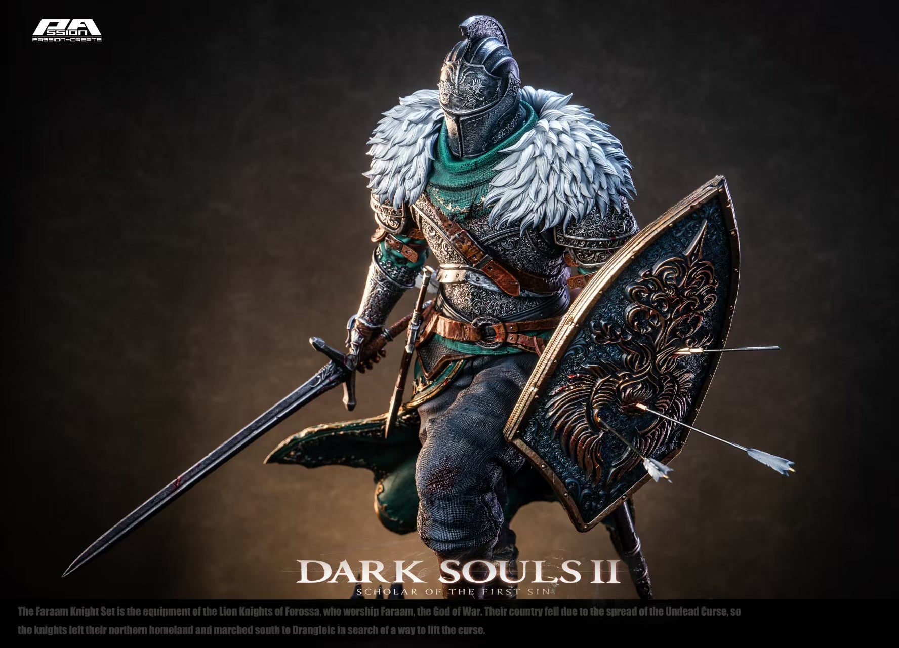 [Pre-order] 1/6 & 1/4 Dark Souls faraam knight Statue - PA Create