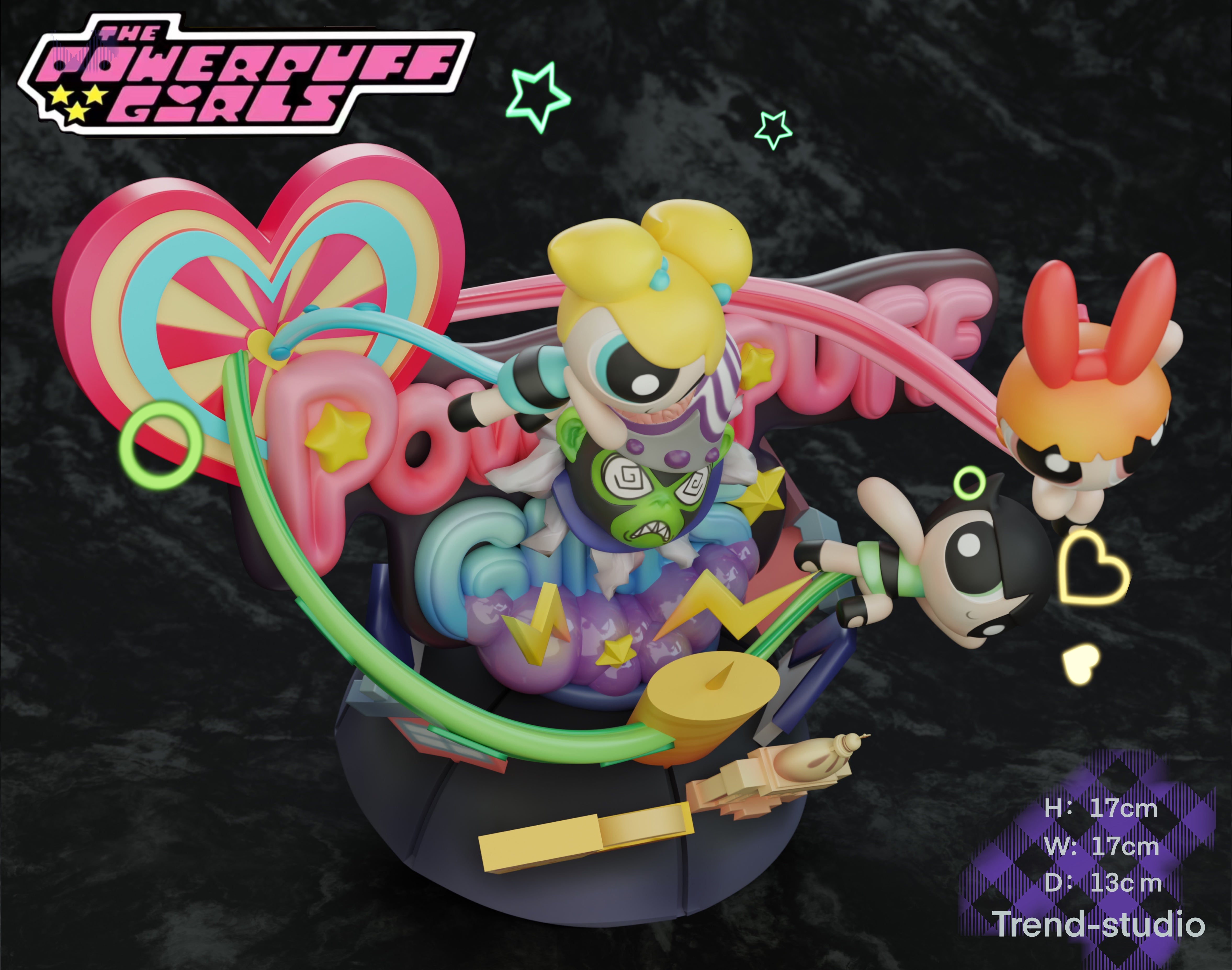 [Pre-order] The Powerpuff Girls vs. Mojo Jojo - Chaoshe Studio