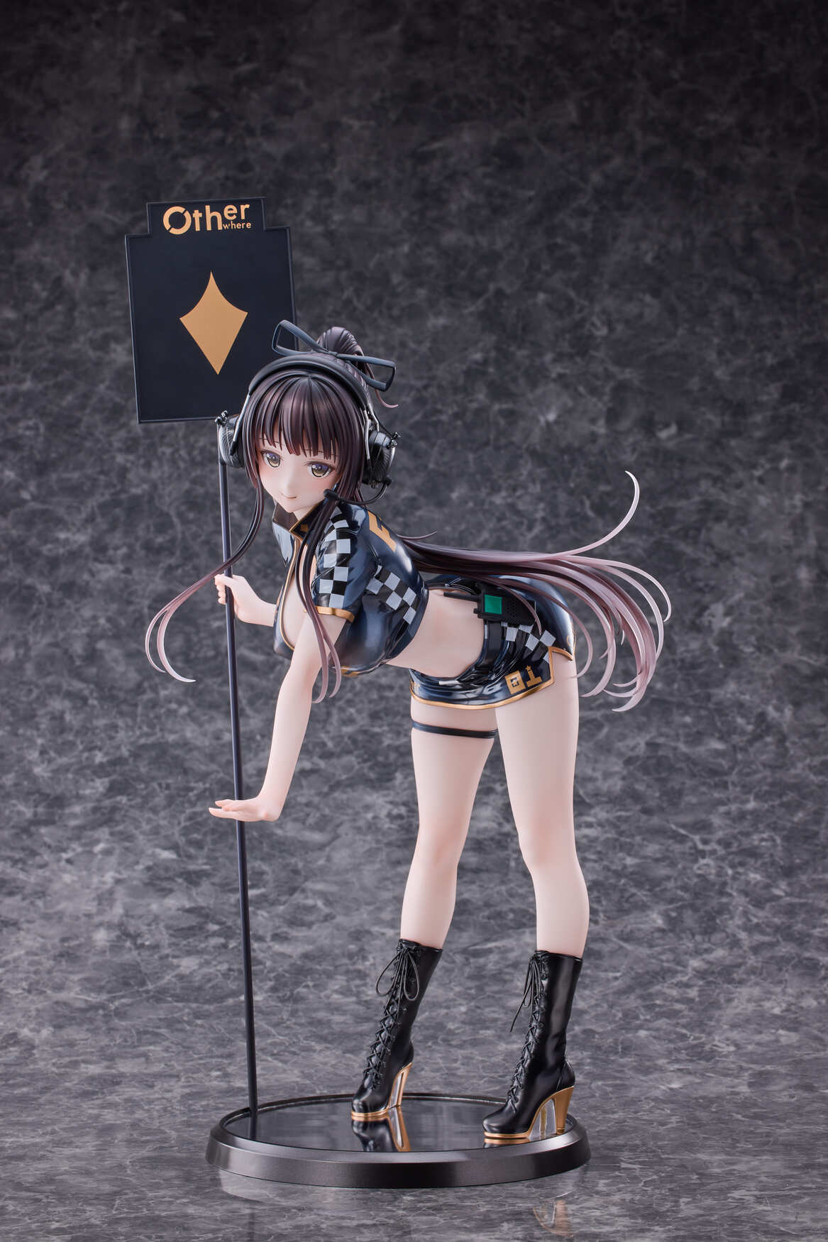 Sawa Kurumi Racing girl figure left