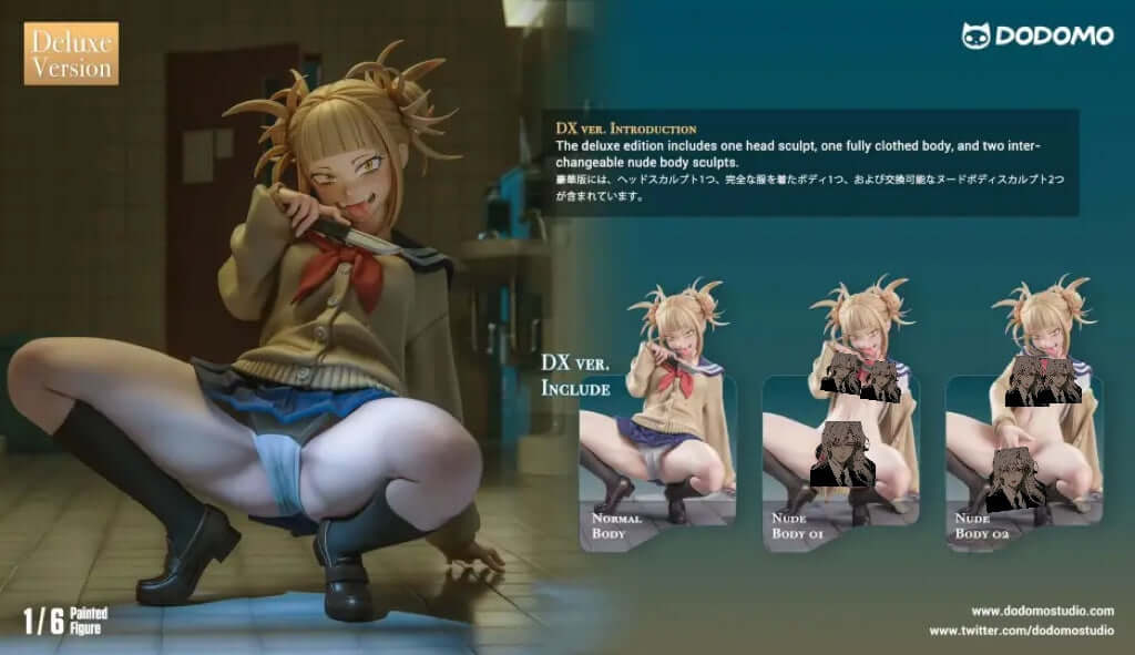 【Pre-order】1/6 Scale Toga Himiko-My Hero Academia-Dodomo Studio