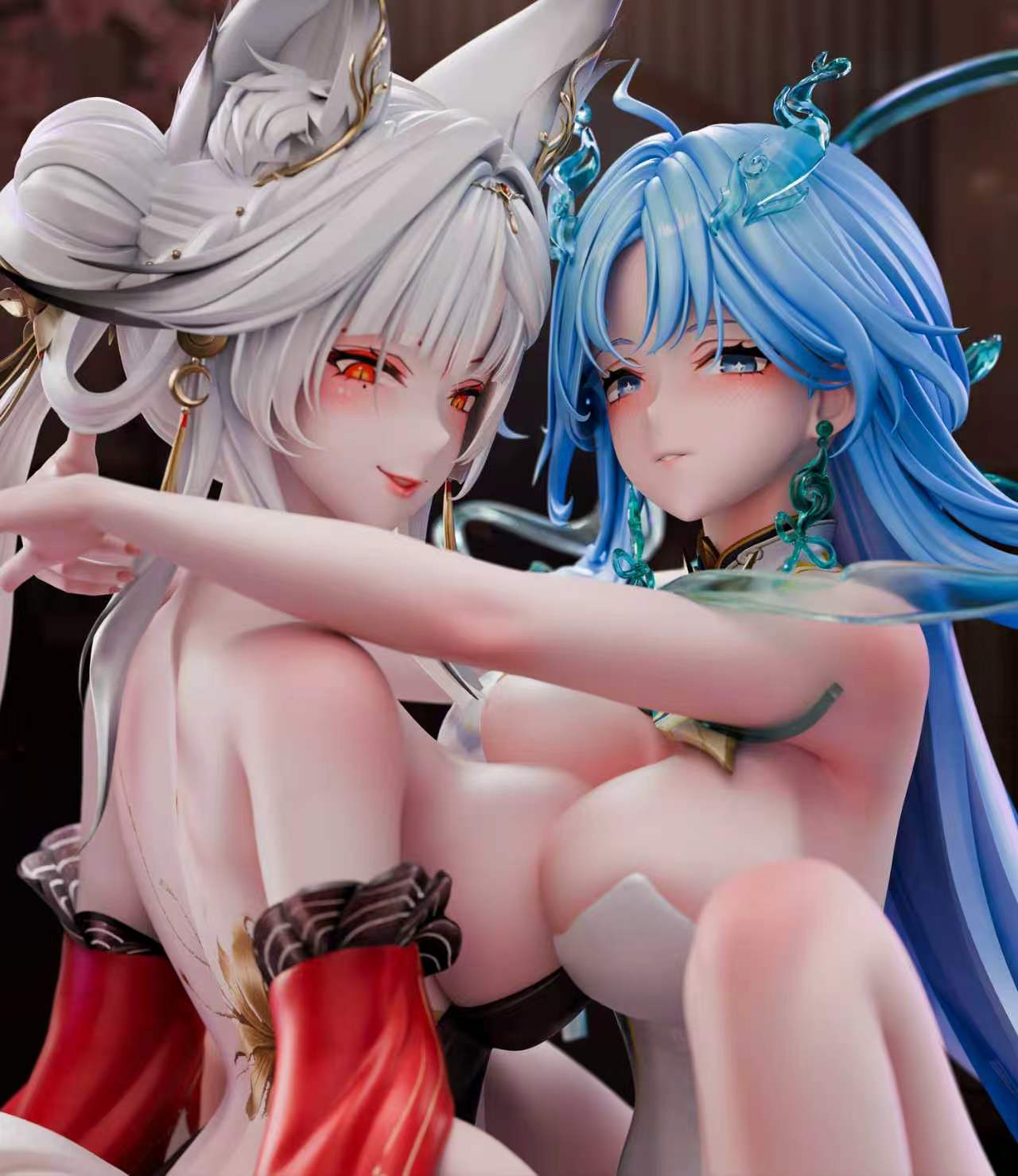 Wuthering Waves QingXiao & Hsin anime figure