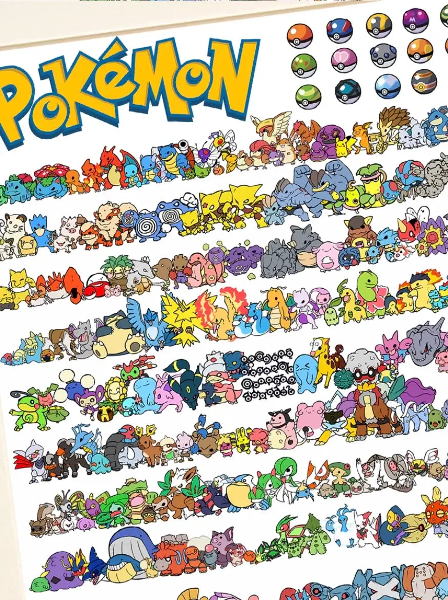 【Pre-order】Decorative Painting of Pokemon-XingKong Studio