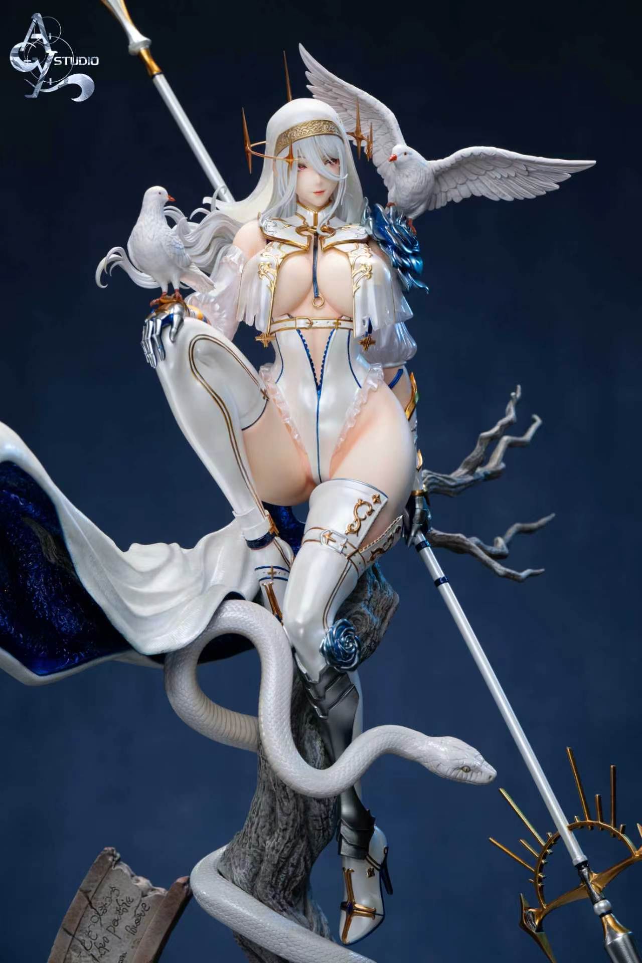 Oracle Nun statue