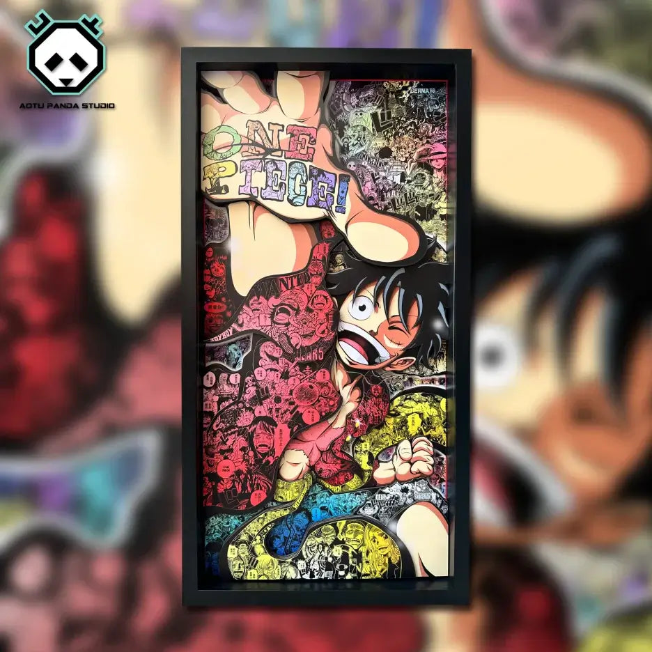 【In stock】Decorative Painting of Luffy-One piece-Aotu Panda