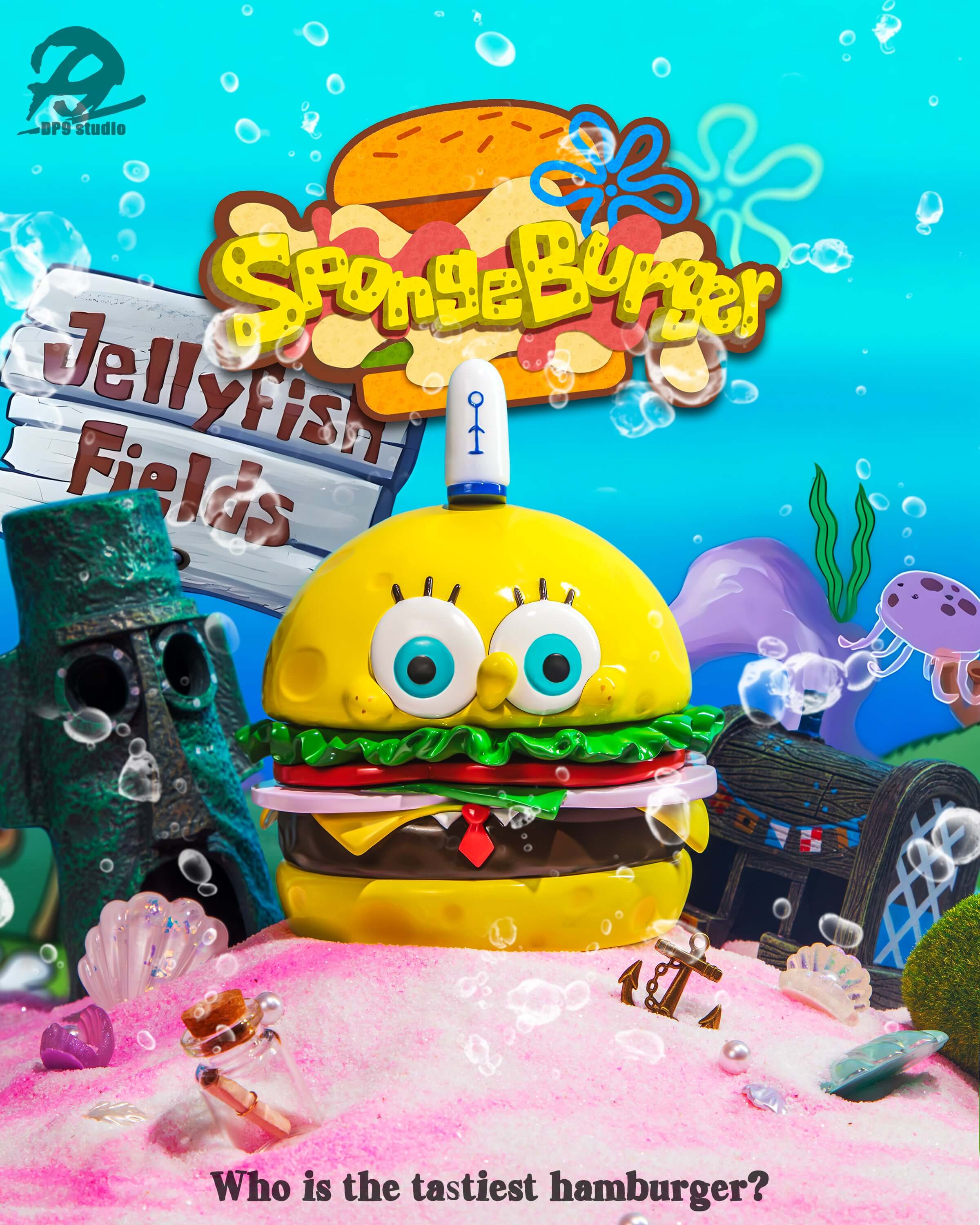 hamburger SpongeBob gk figure