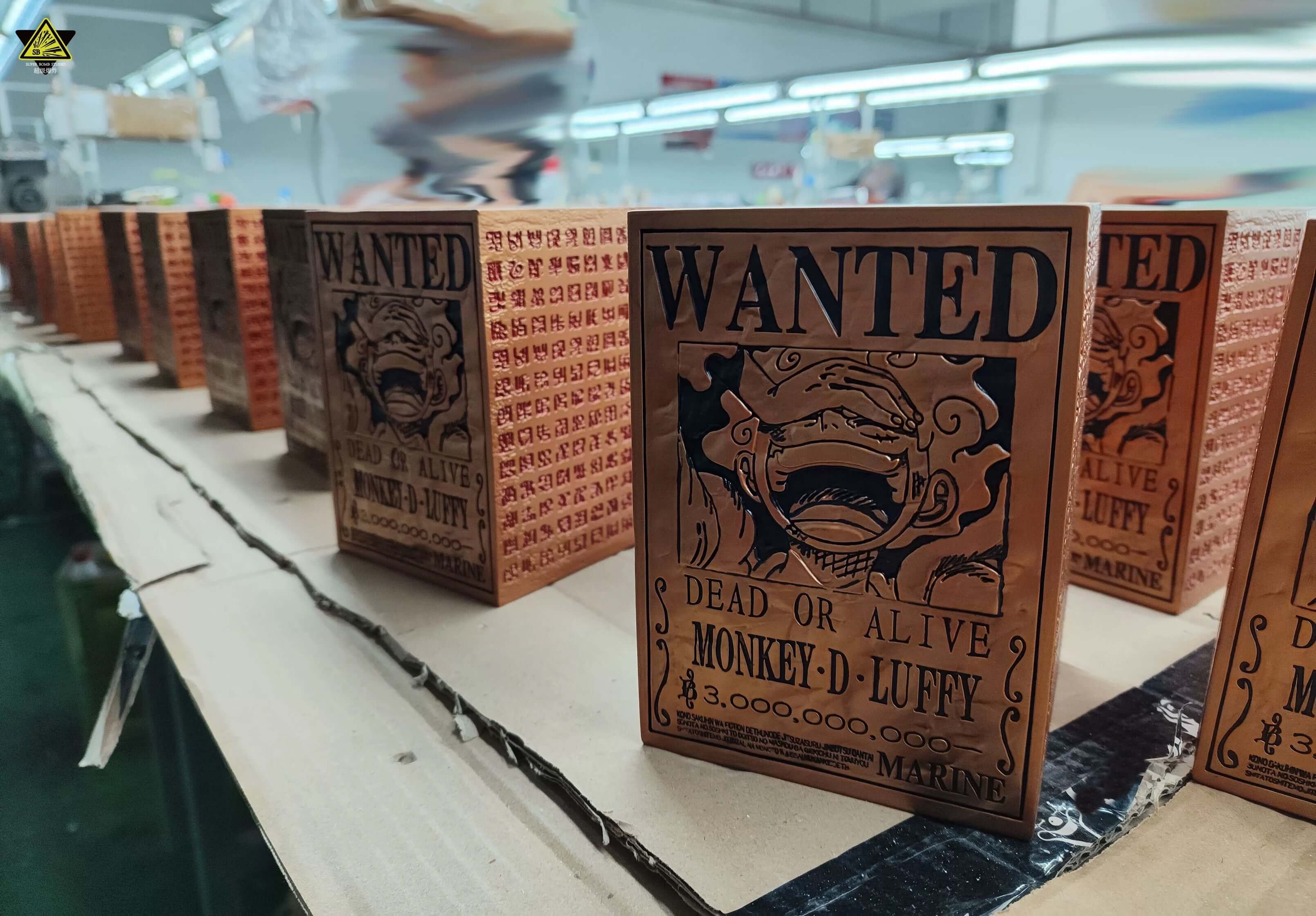 【In stock】Wanted for Monkey D Luffy-One piece-SuperBomb Studio