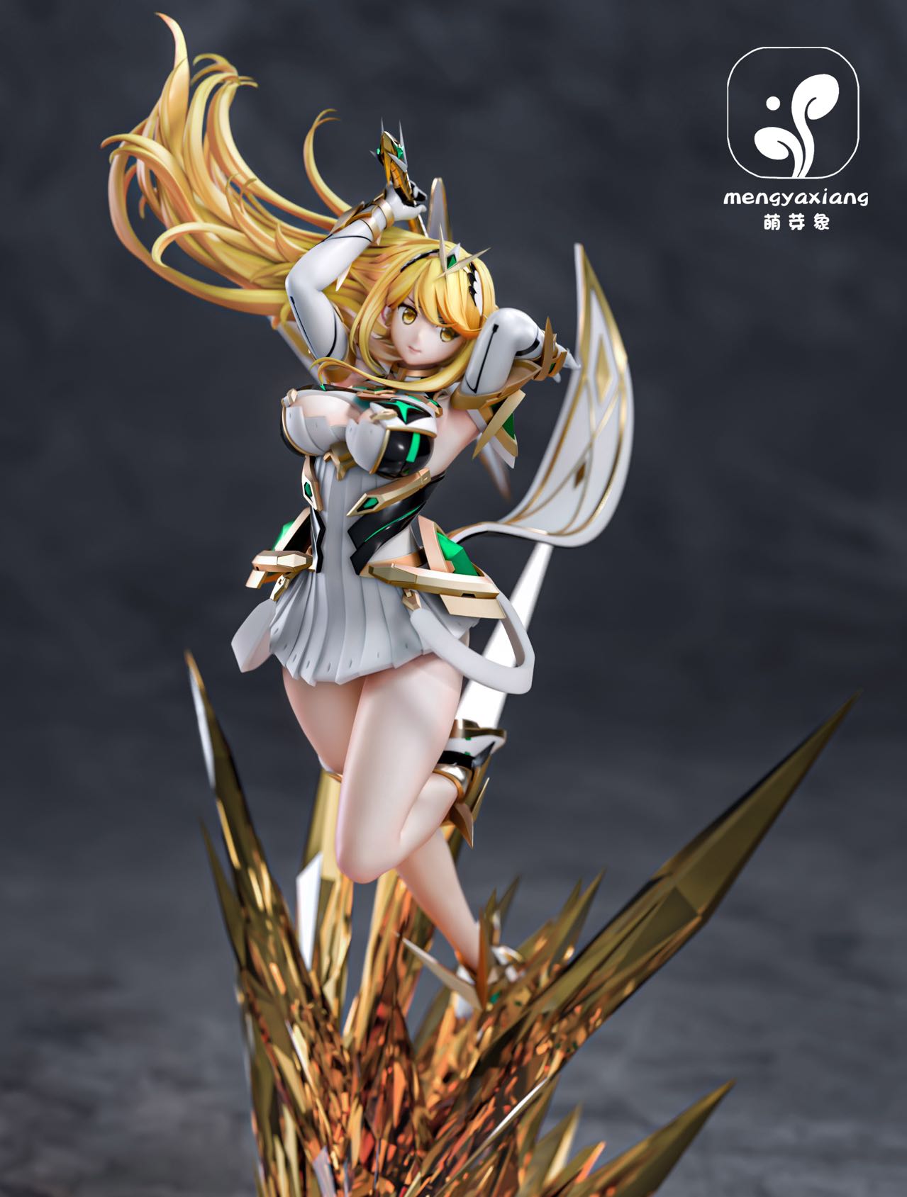 Mythra statue