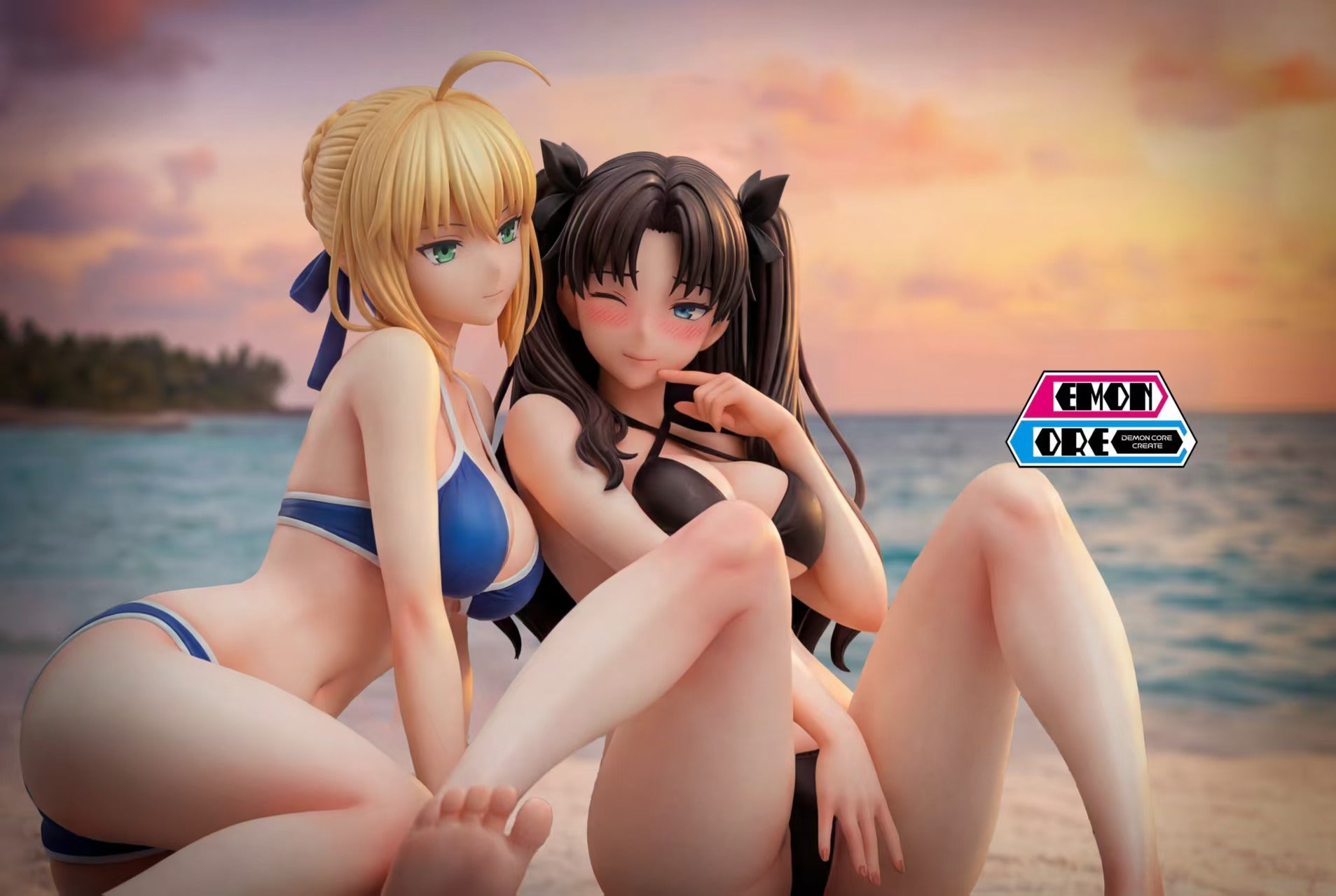 Saber & Rin Tohsaka figure
