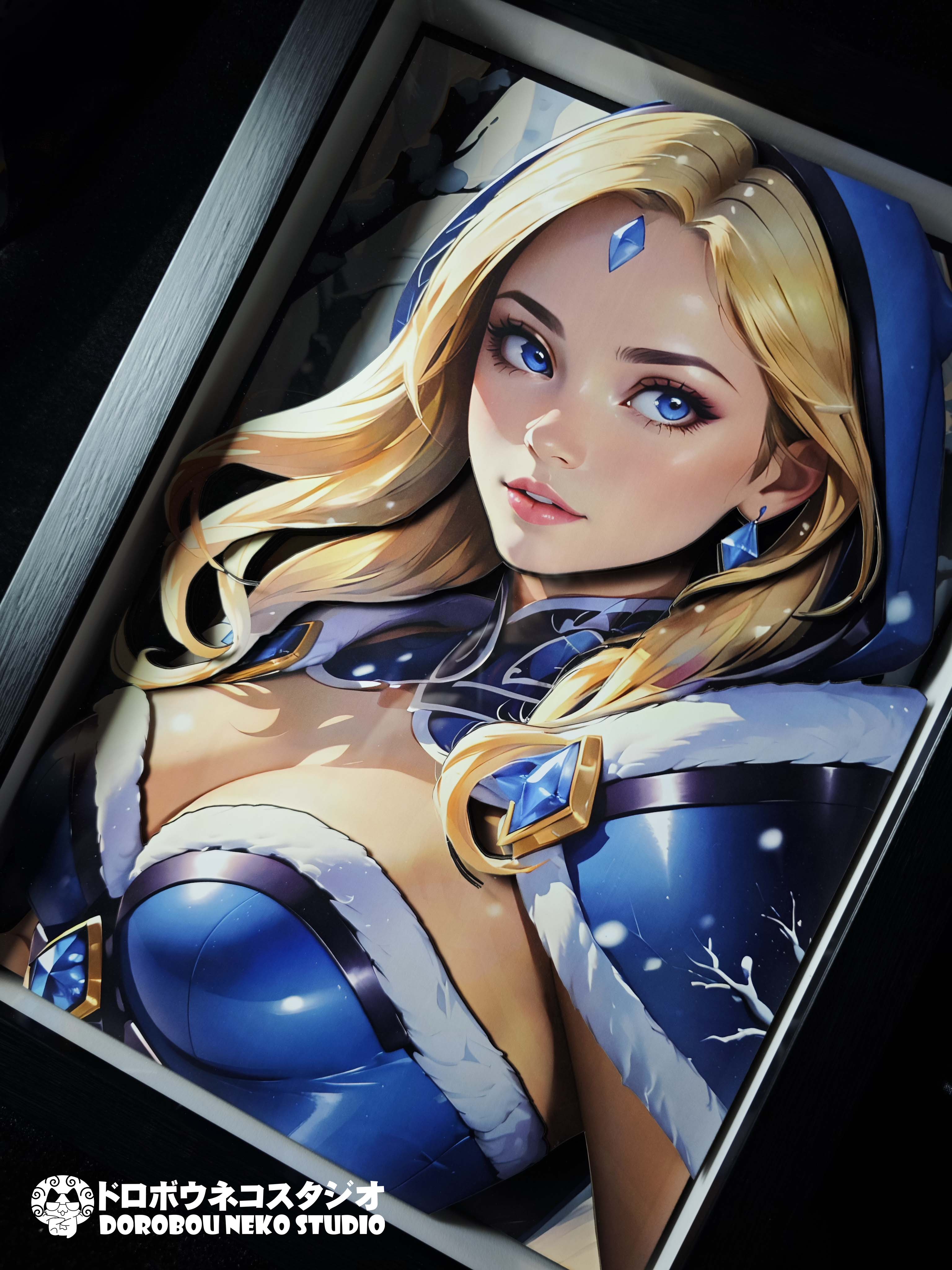 [In Stock] Crystal Maiden 3D Decorative Painting- Dorobou Neko Studio