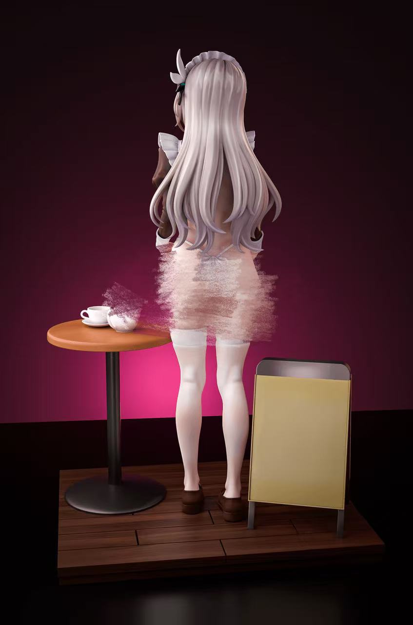 Maid Firefly naked statue