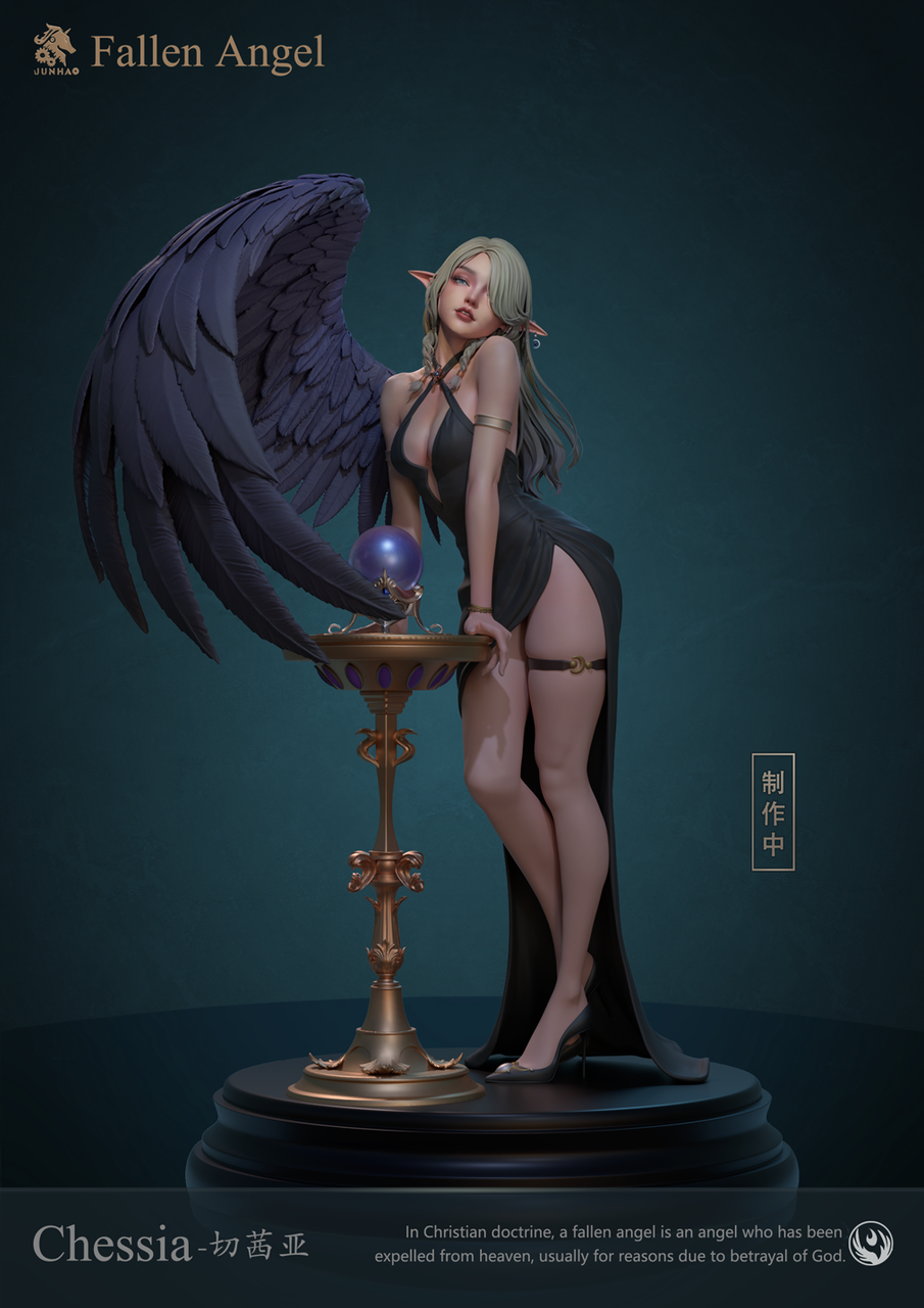 Chessia Fallen Angel figure