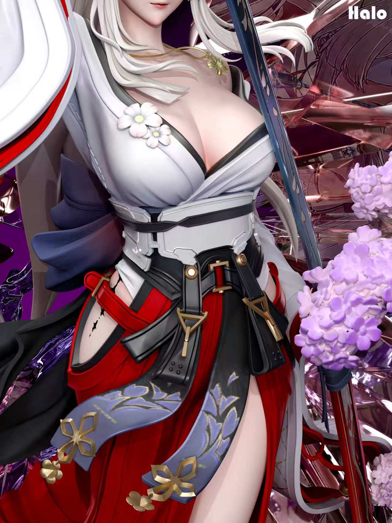 Hiyuki anime statue