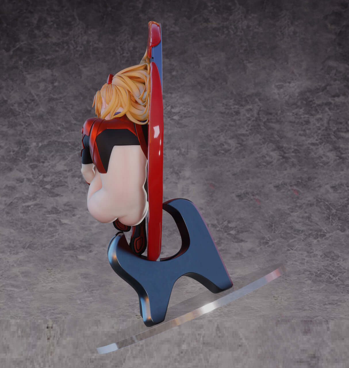 nude anime figures evangelion asuka figure