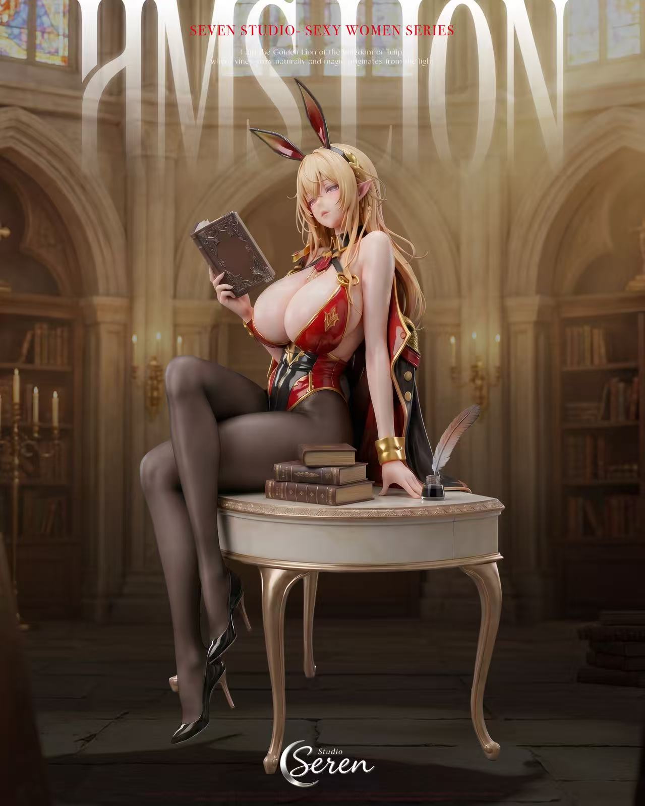 HMS Lion azur lane anime statue