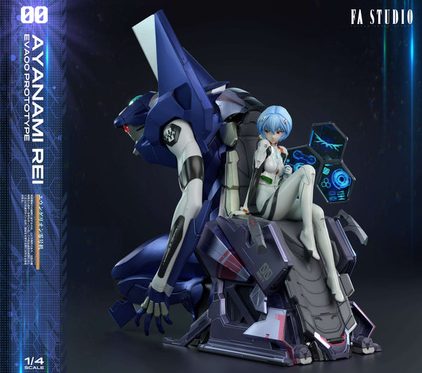 evangelion rei ayanami figure & unit-00