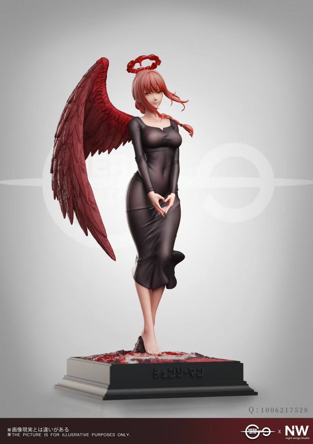 Makima Chainsaw Man statue