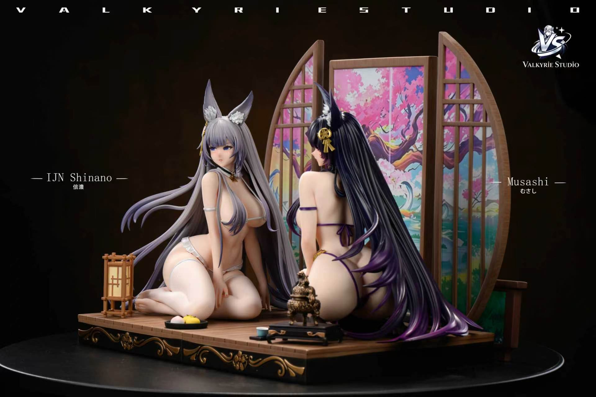 Musashi & Shinano anime figure