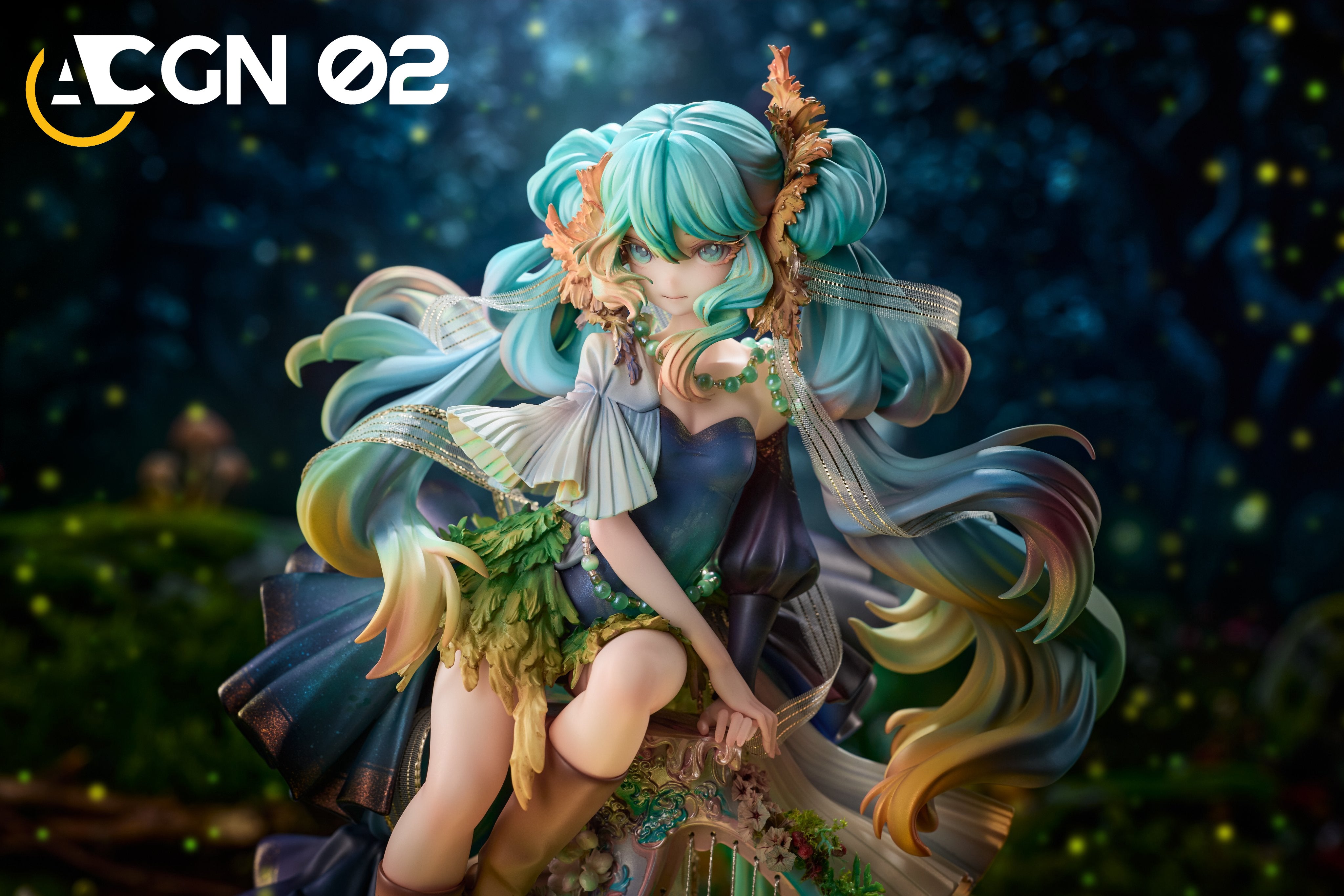 Hatsune Miku anime statue