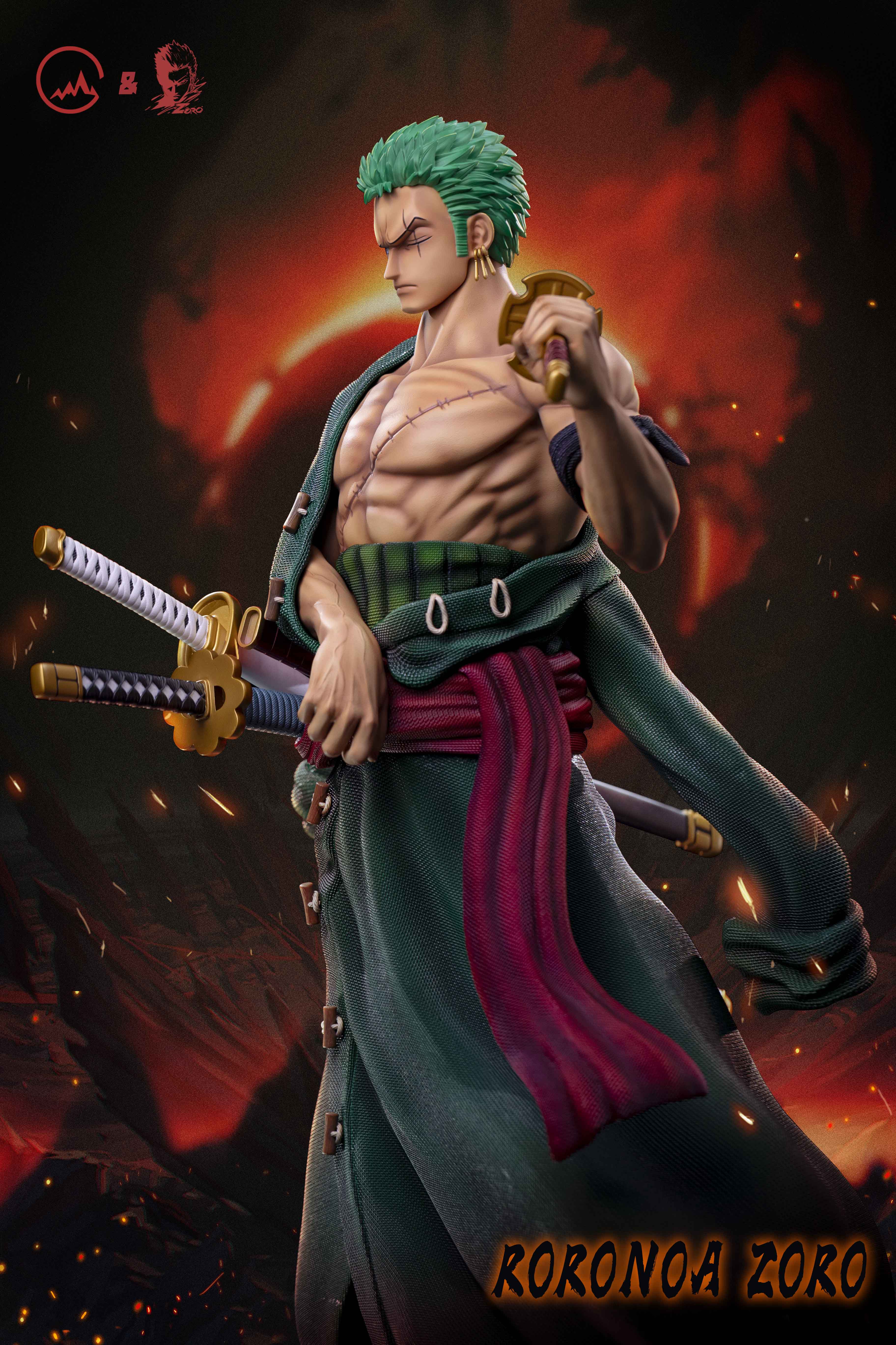 [Pre-order] 1/4 &1/2 Zoro - Guigu Studio