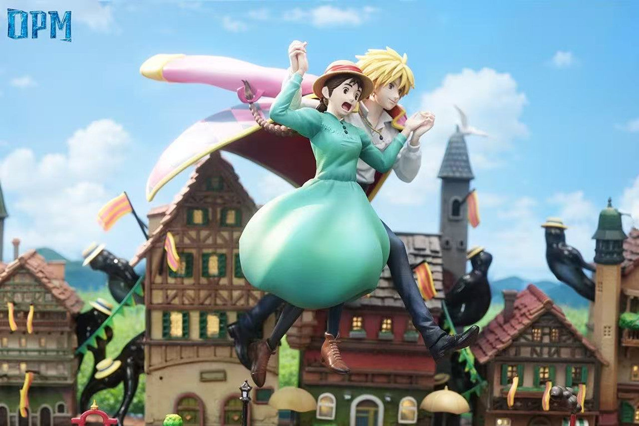 Sophie & Howl statue