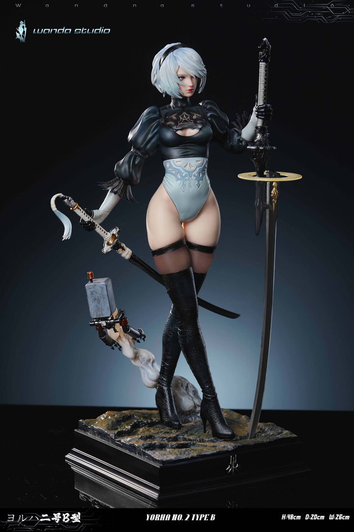 2B figure battle suit