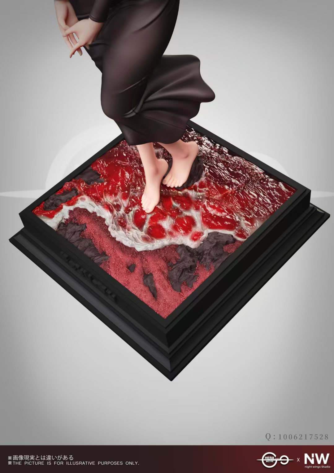 Makima anime statue