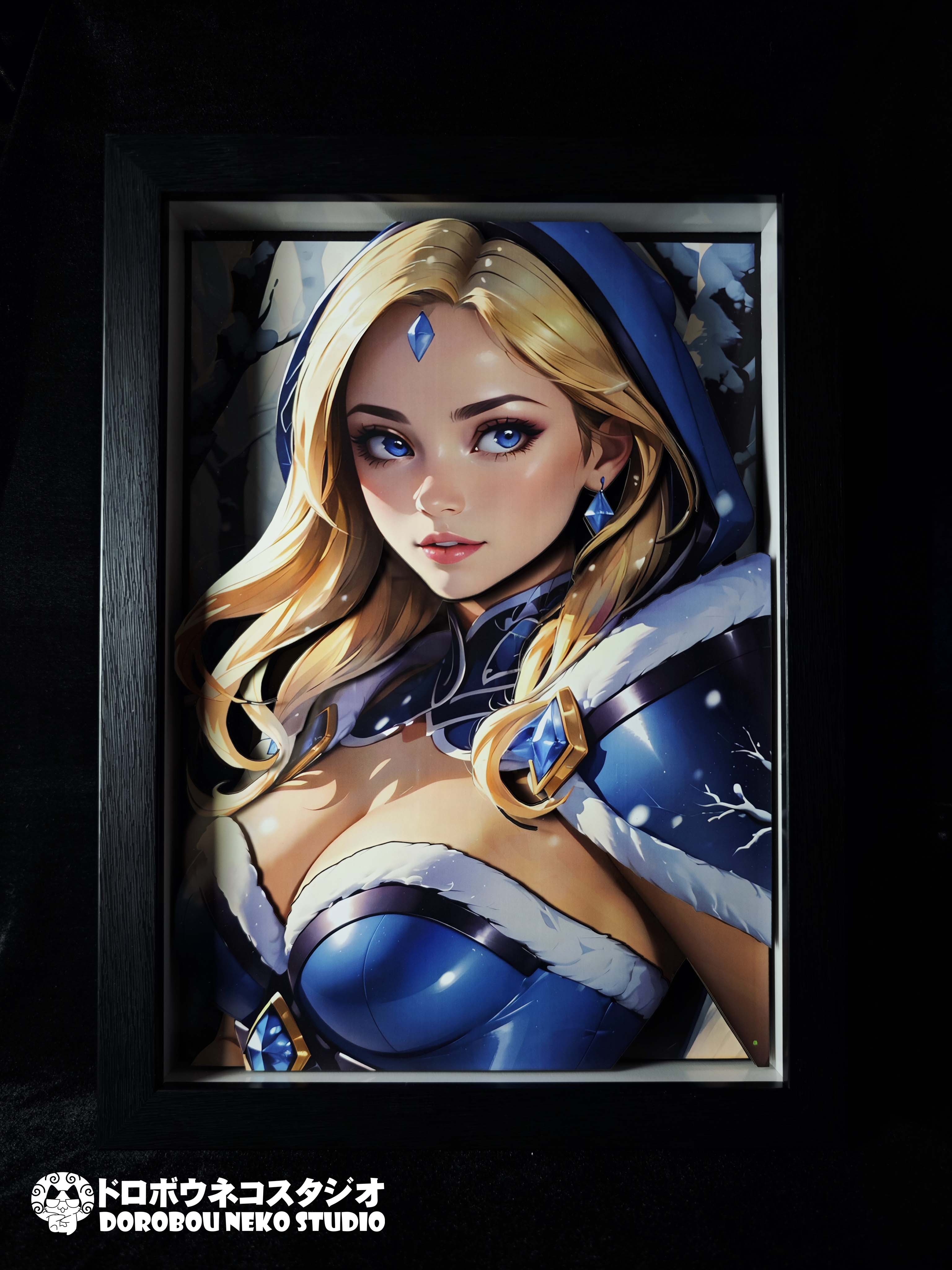 [In Stock] Crystal Maiden 3D Decorative Painting- Dorobou Neko Studio