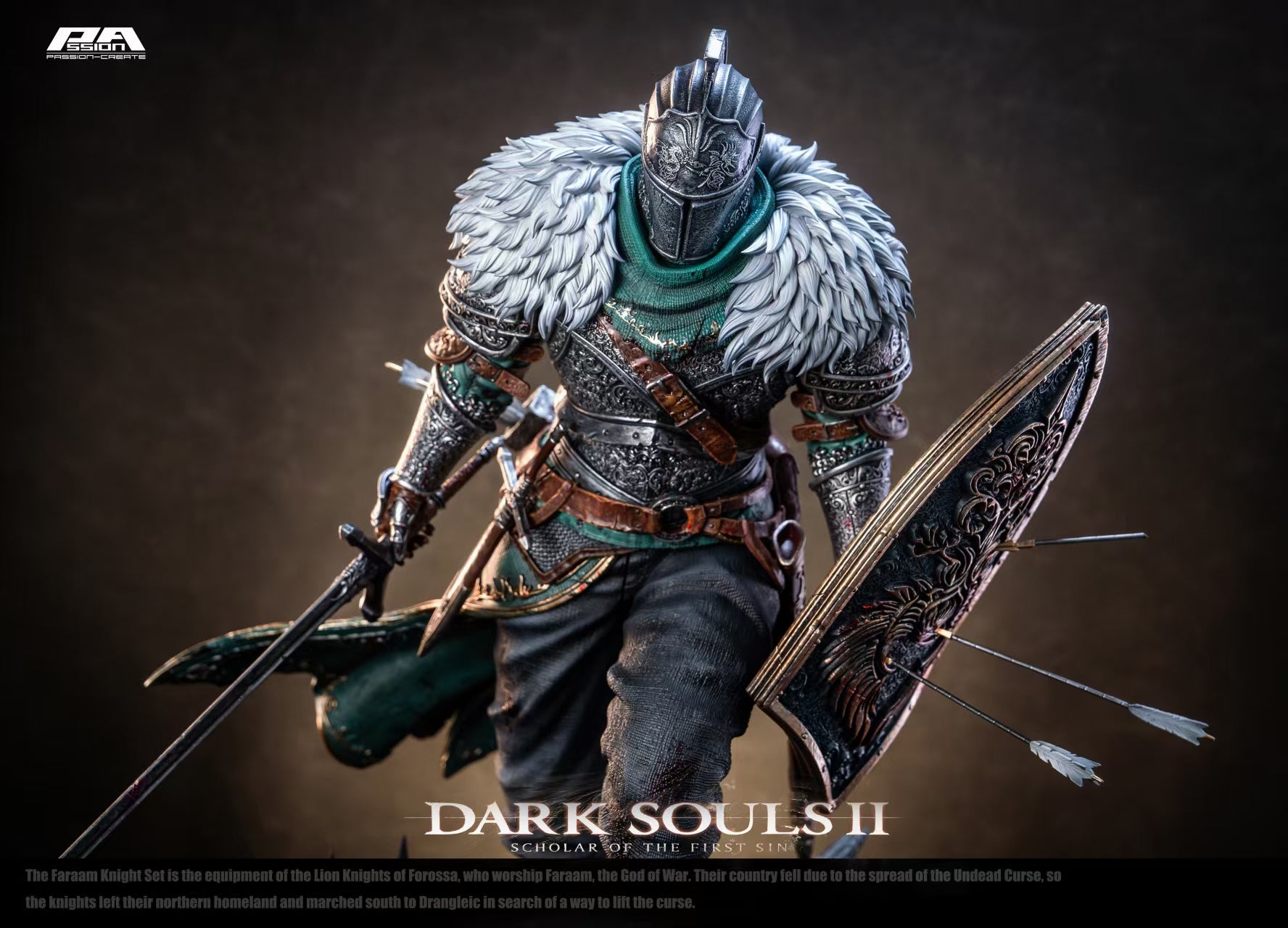 [Pre-order] 1/6 & 1/4 Dark Souls faraam knight Statue - PA Create