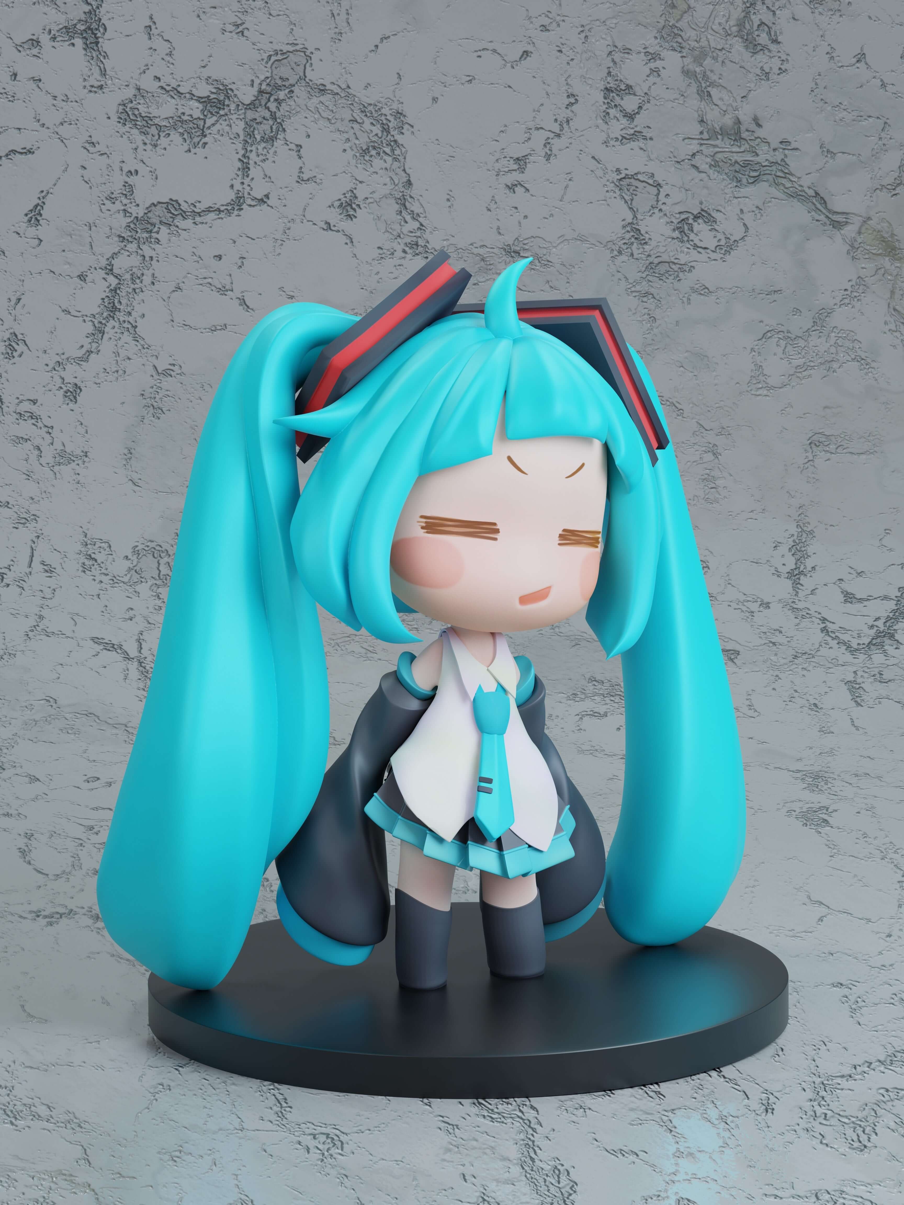 miku figure left