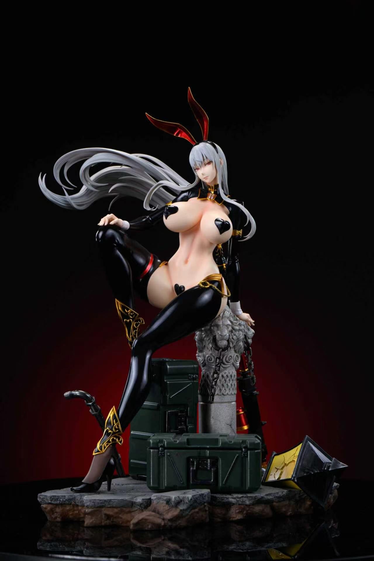 Valkyria Selvaria Bles hentai anime statue