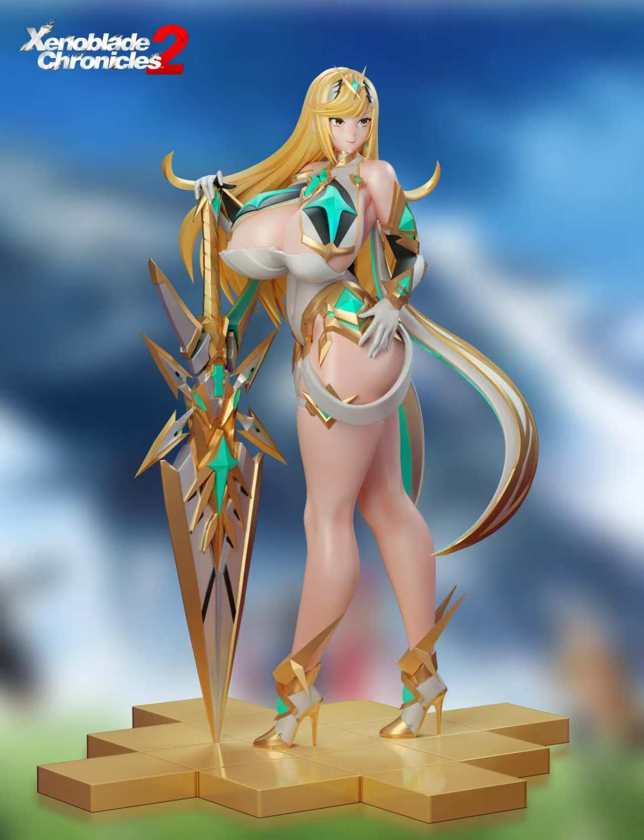 Xenoblade Chronicles 2 hentai statue
