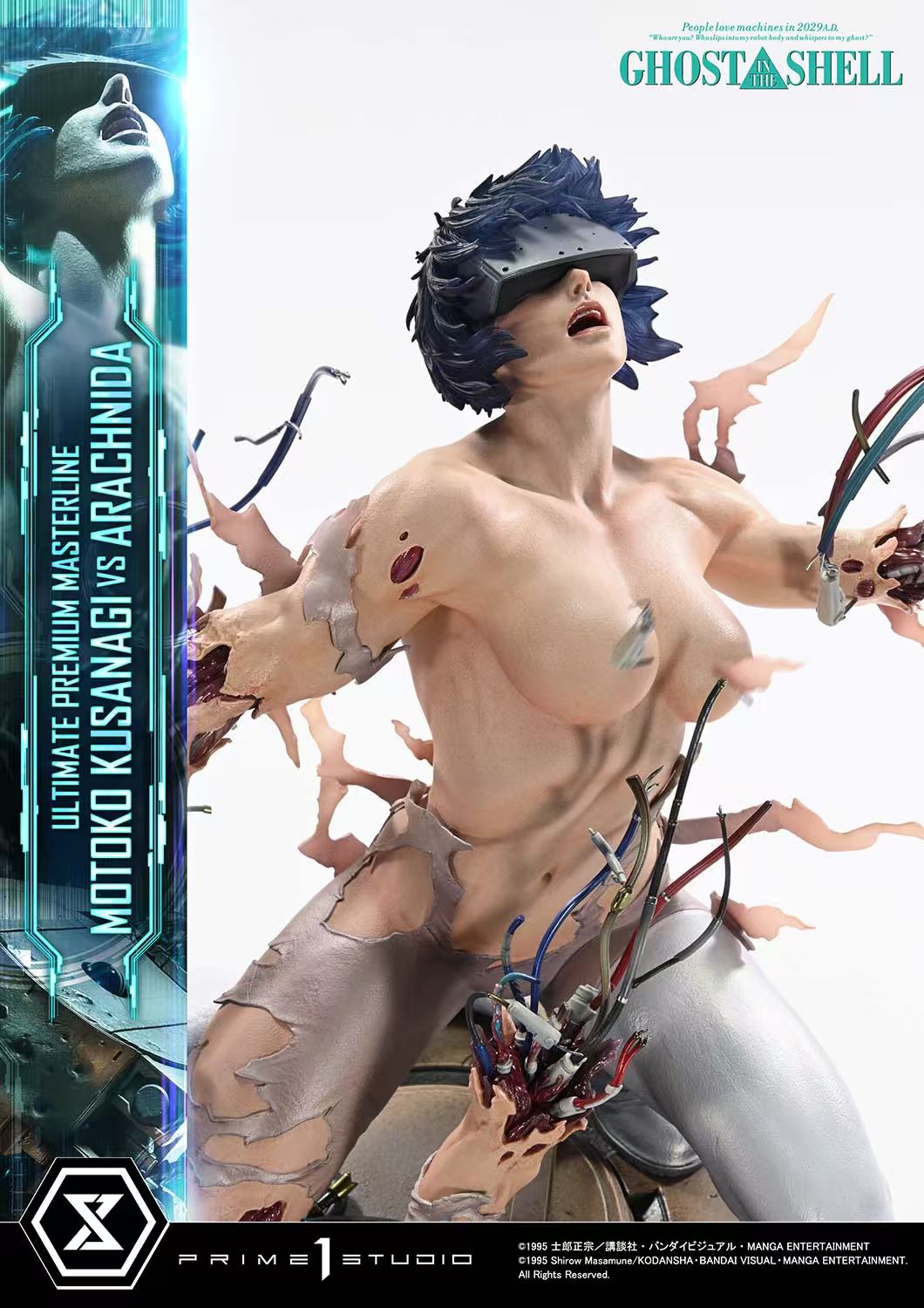 [Pre-order] 1/4 Motoko Kusanagi Statue - Prime 1 Studio