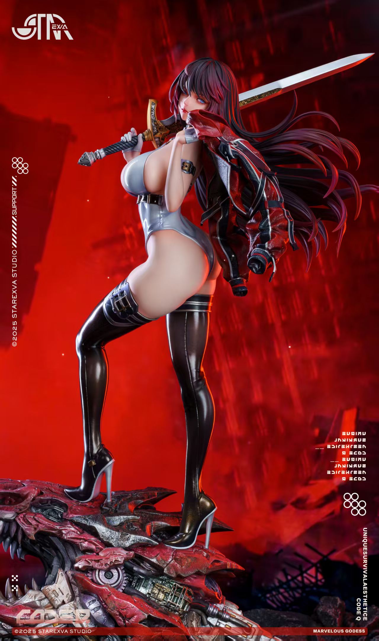 [Pre-order] 1/4 Code Q Statue - STAREXVA Studio
