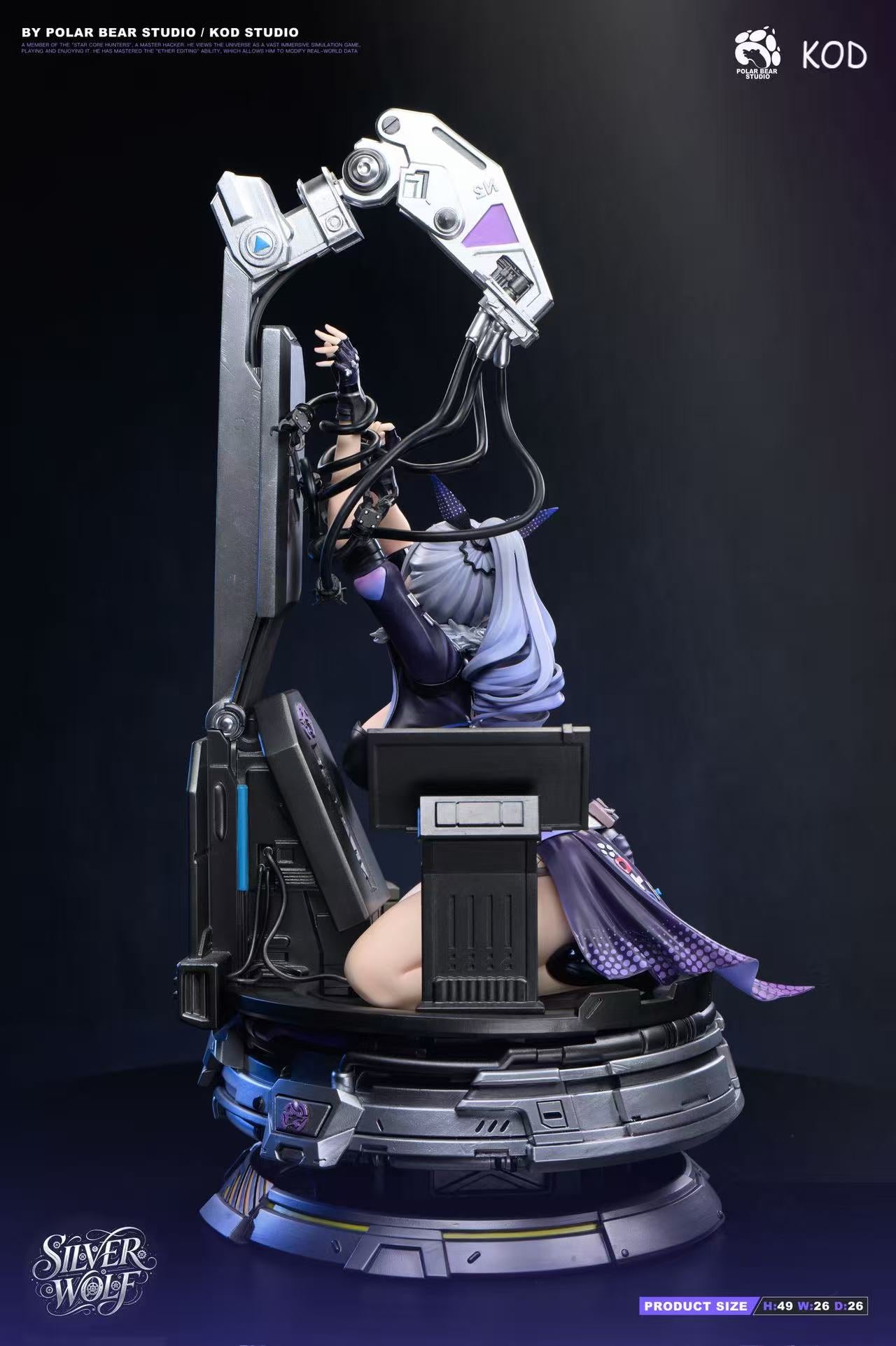 Silver Wolf hentai figure
