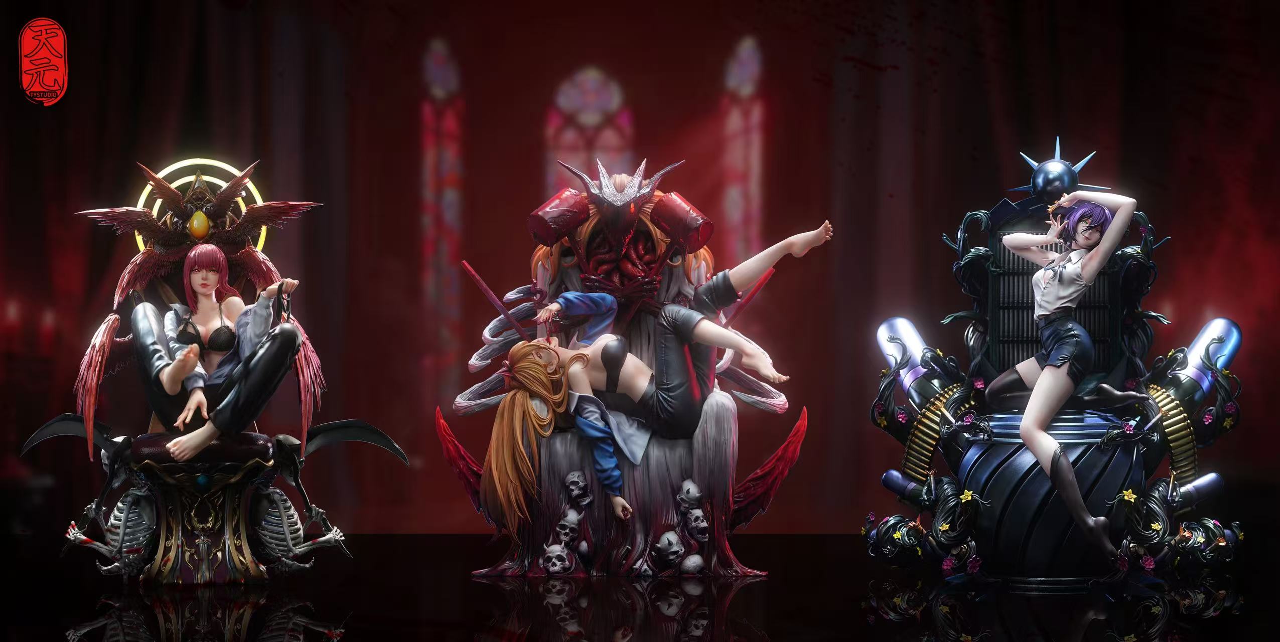 Chainsaw Man Reze anime statue