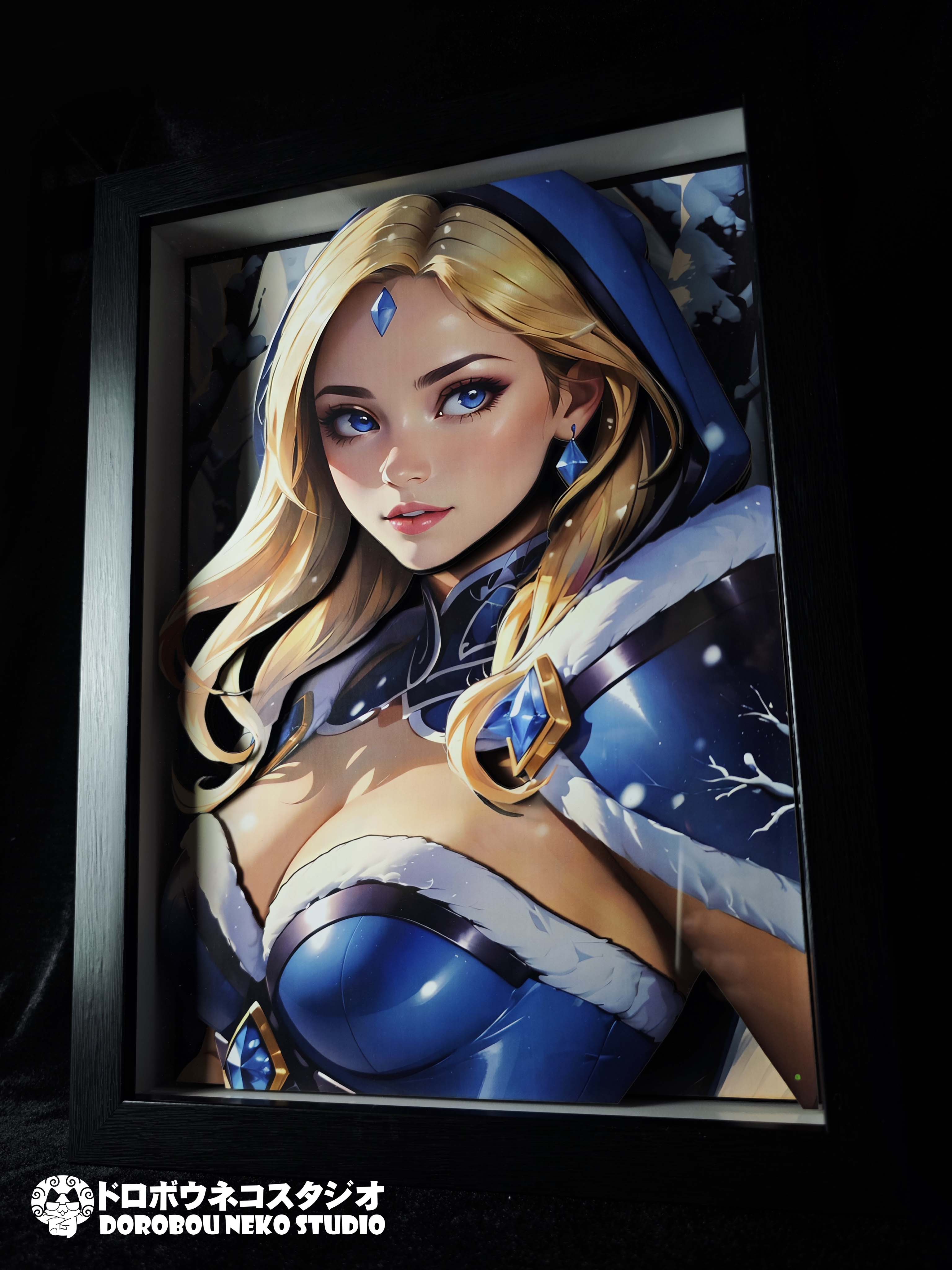 [In Stock] Crystal Maiden 3D Decorative Painting- Dorobou Neko Studio