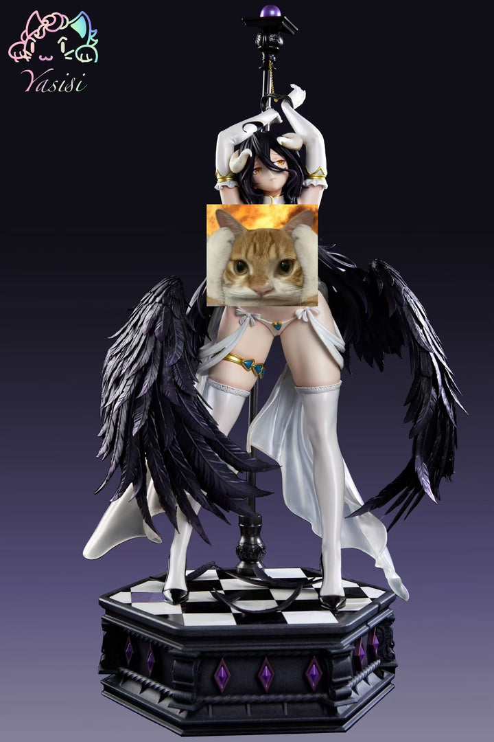 albedo nude anime figure Overlord 