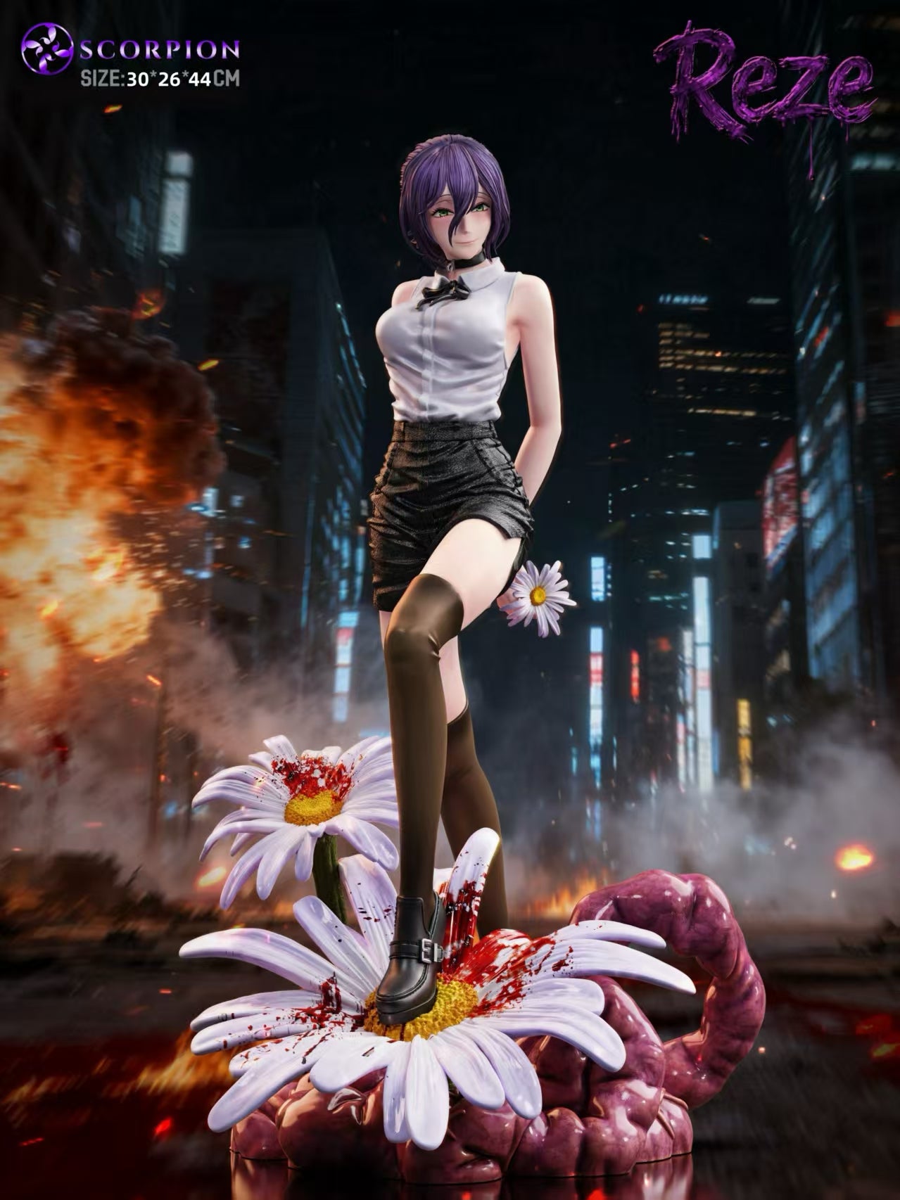 [Pre-order] 1/4 Reze Chainsaw Man Statue - Scorpion