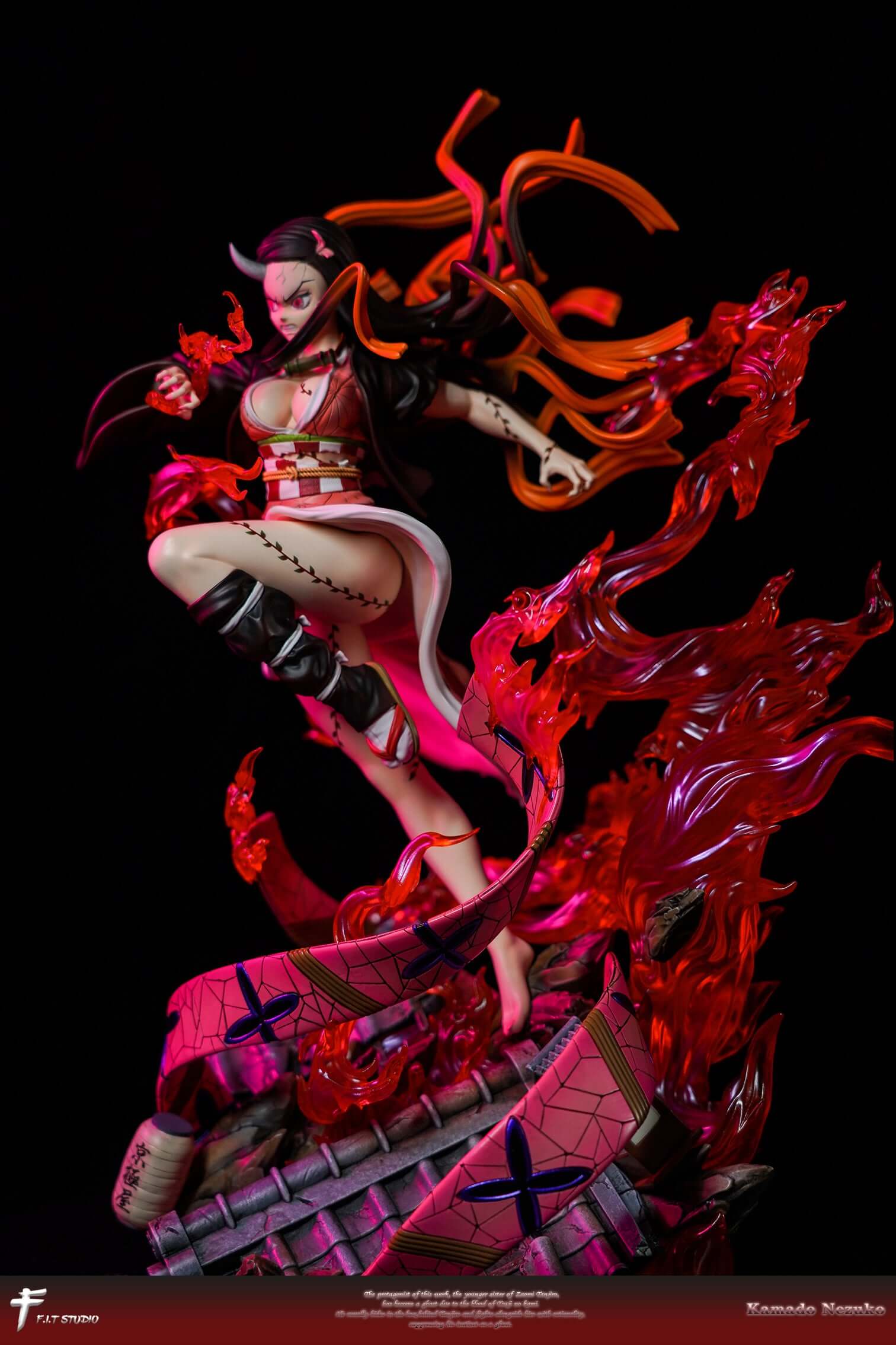 Nezuko figure left