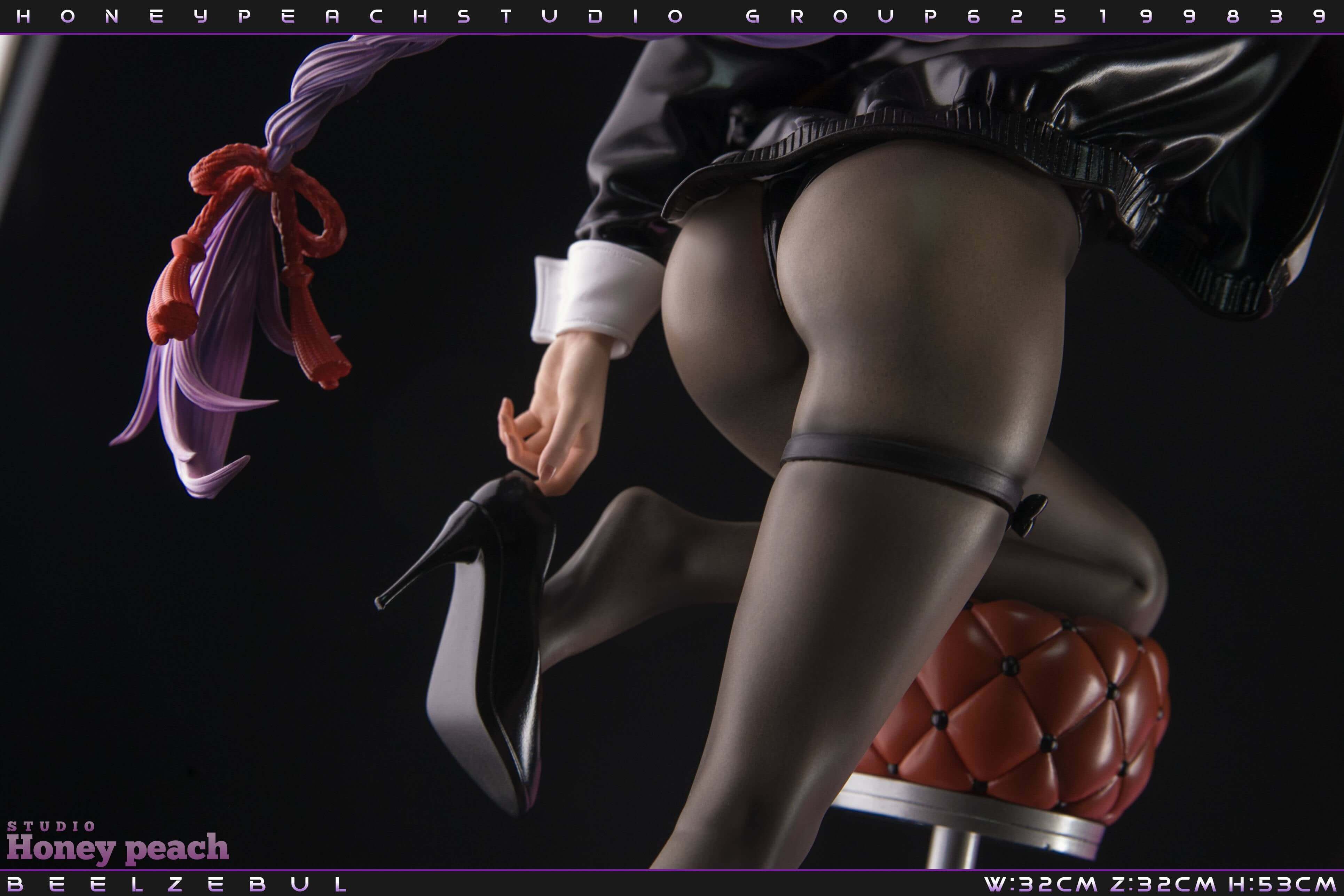 [In stock] 1/4 Dark Bunny Girl Raiden Shogun - HoneyPeach Studio