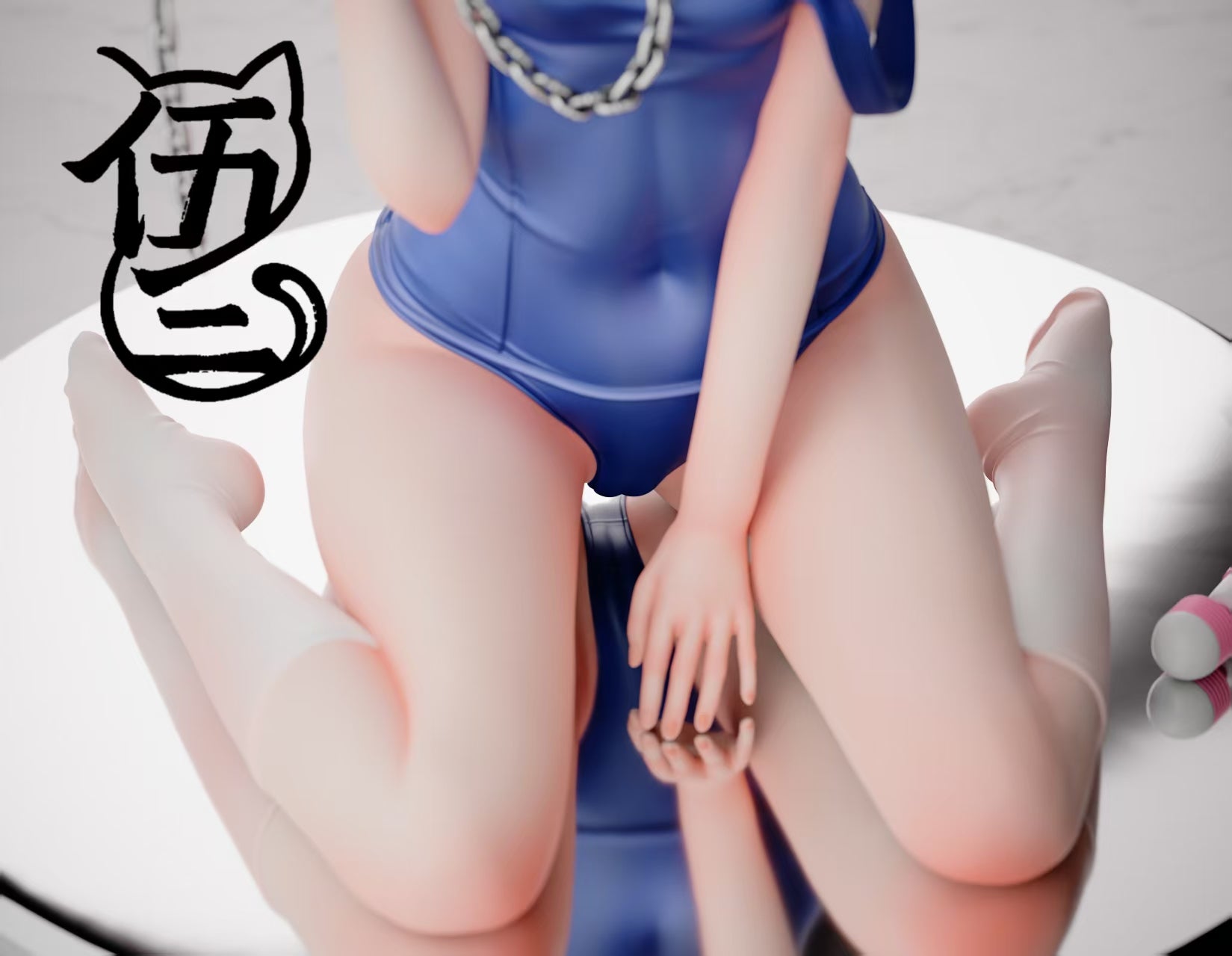 Origami Tobiichi hentai figure