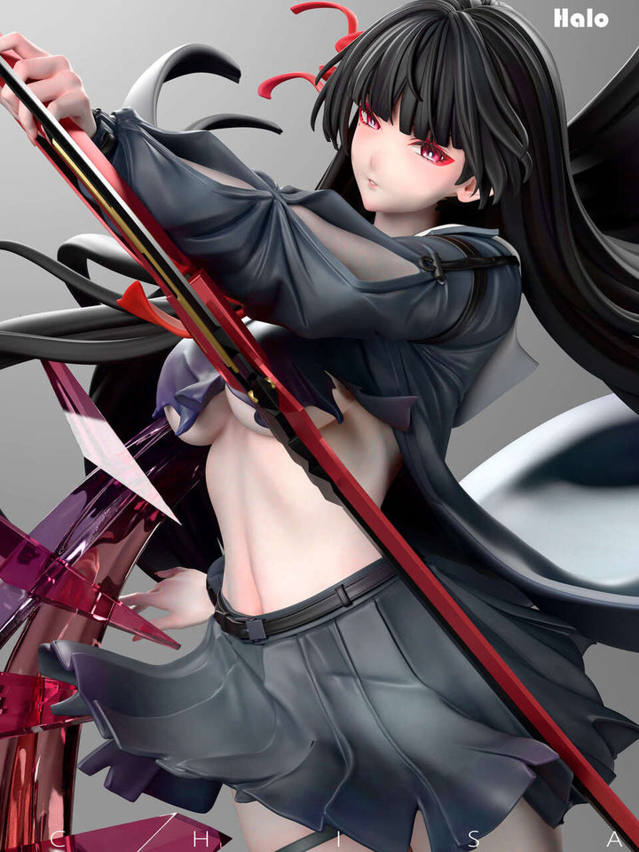 Wuthering Waves Chisa sexy figure