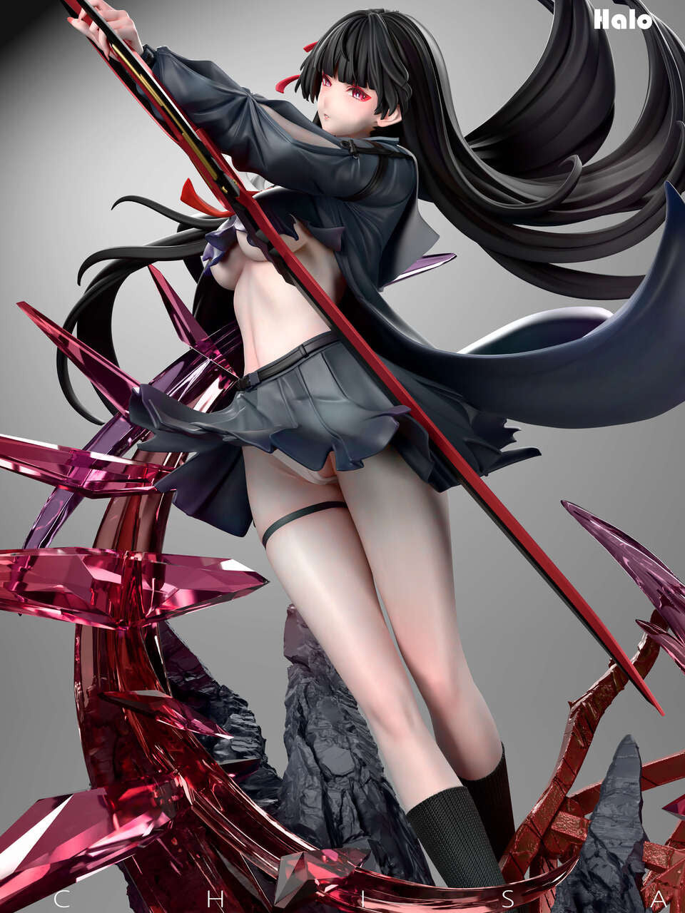 Wuthering Waves Chisa statue