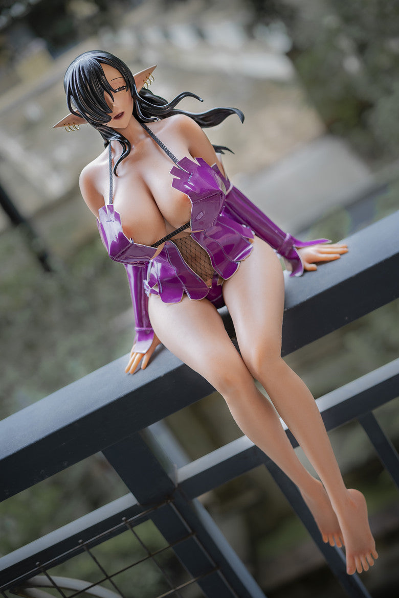 Black Beast Movable Silicone sex Doll