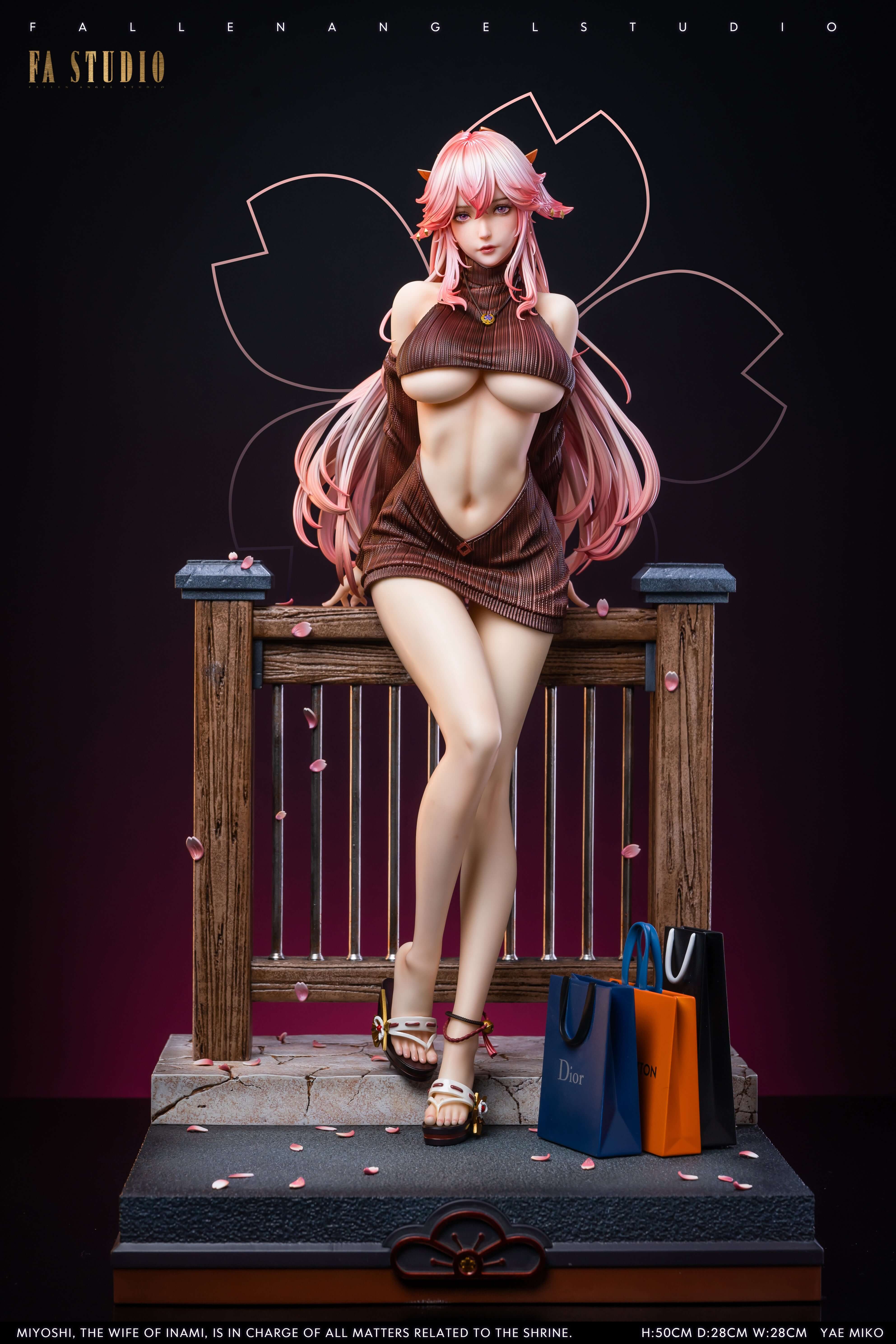 【Pre-order】Genshin Impact 1/4 Scale Yae Miko Leisurely afternoon- FA STUDIO