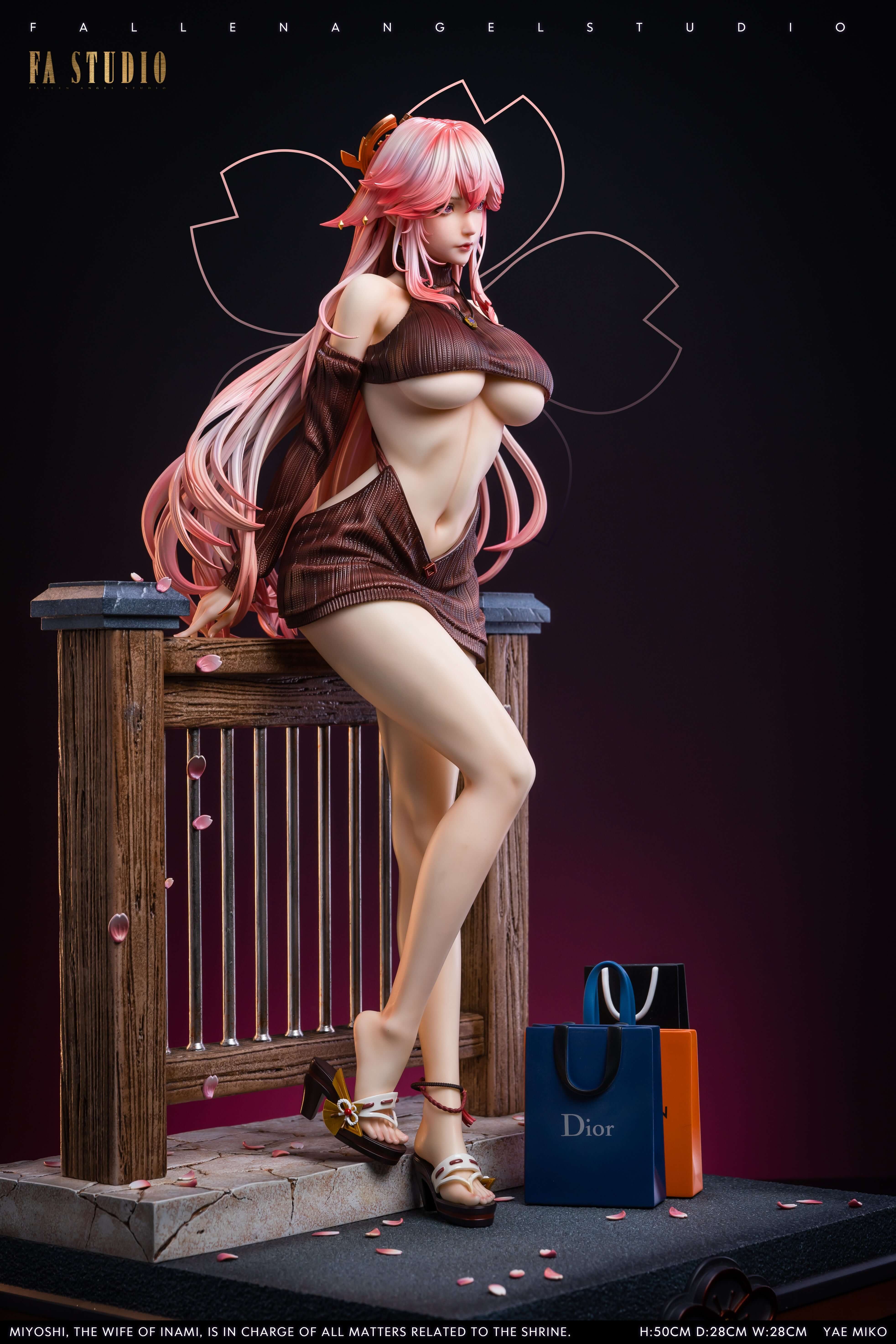 【Pre-order】Genshin Impact 1/4 Scale Yae Miko Leisurely afternoon- FA STUDIO