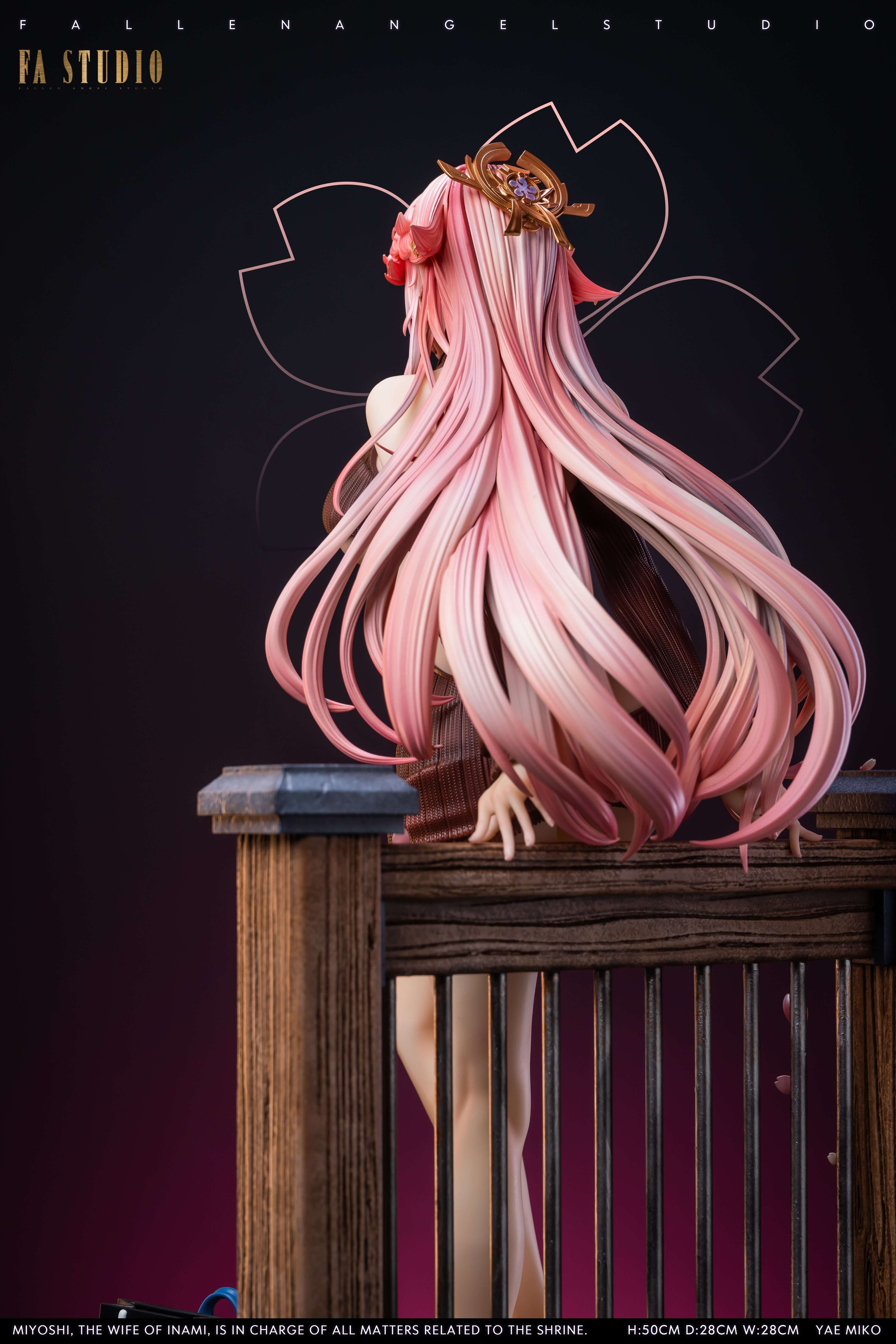 【Pre-order】Genshin Impact 1/4 Scale Yae Miko Leisurely afternoon- FA STUDIO