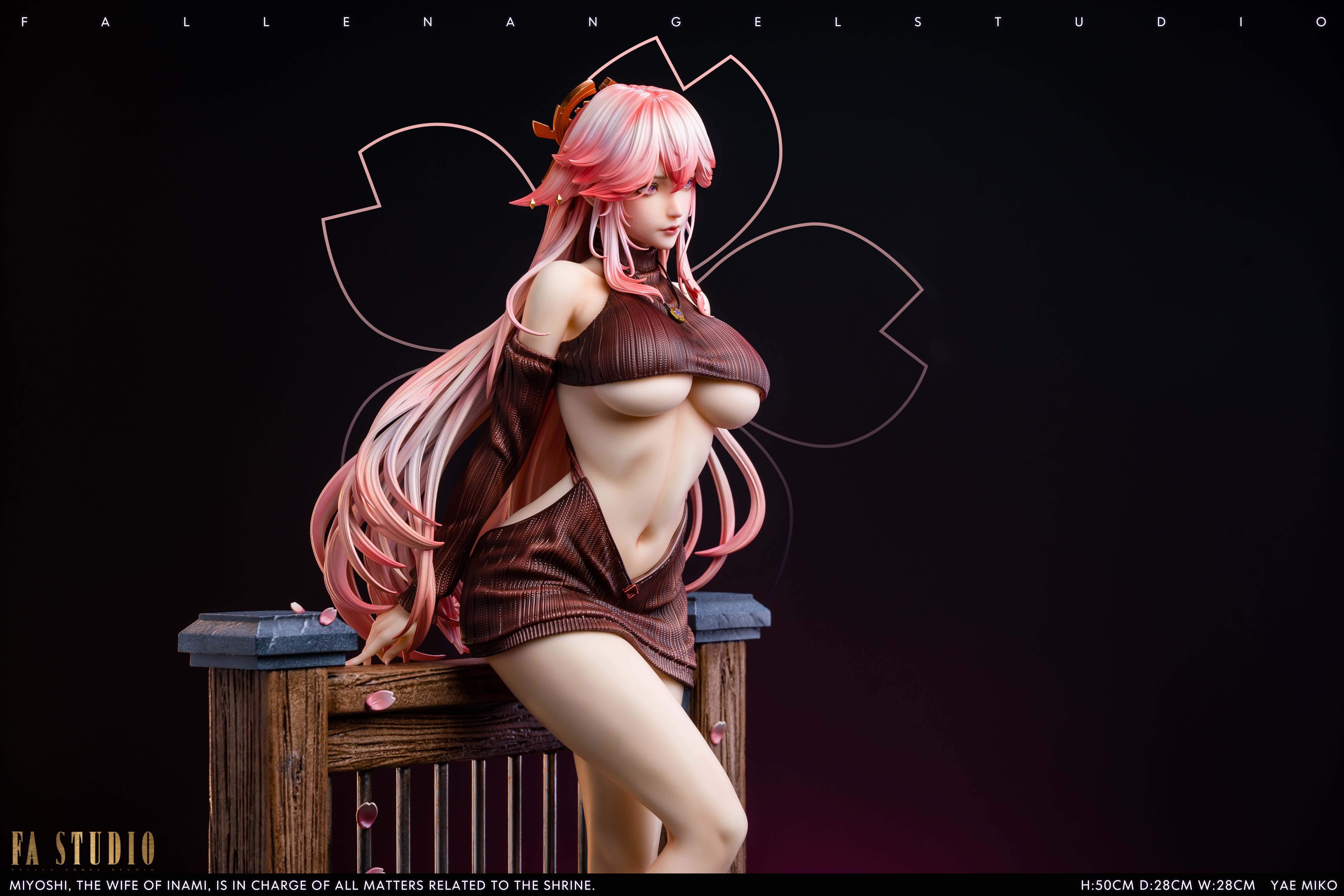 【Pre-order】Genshin Impact 1/4 Scale Yae Miko Leisurely afternoon- FA STUDIO