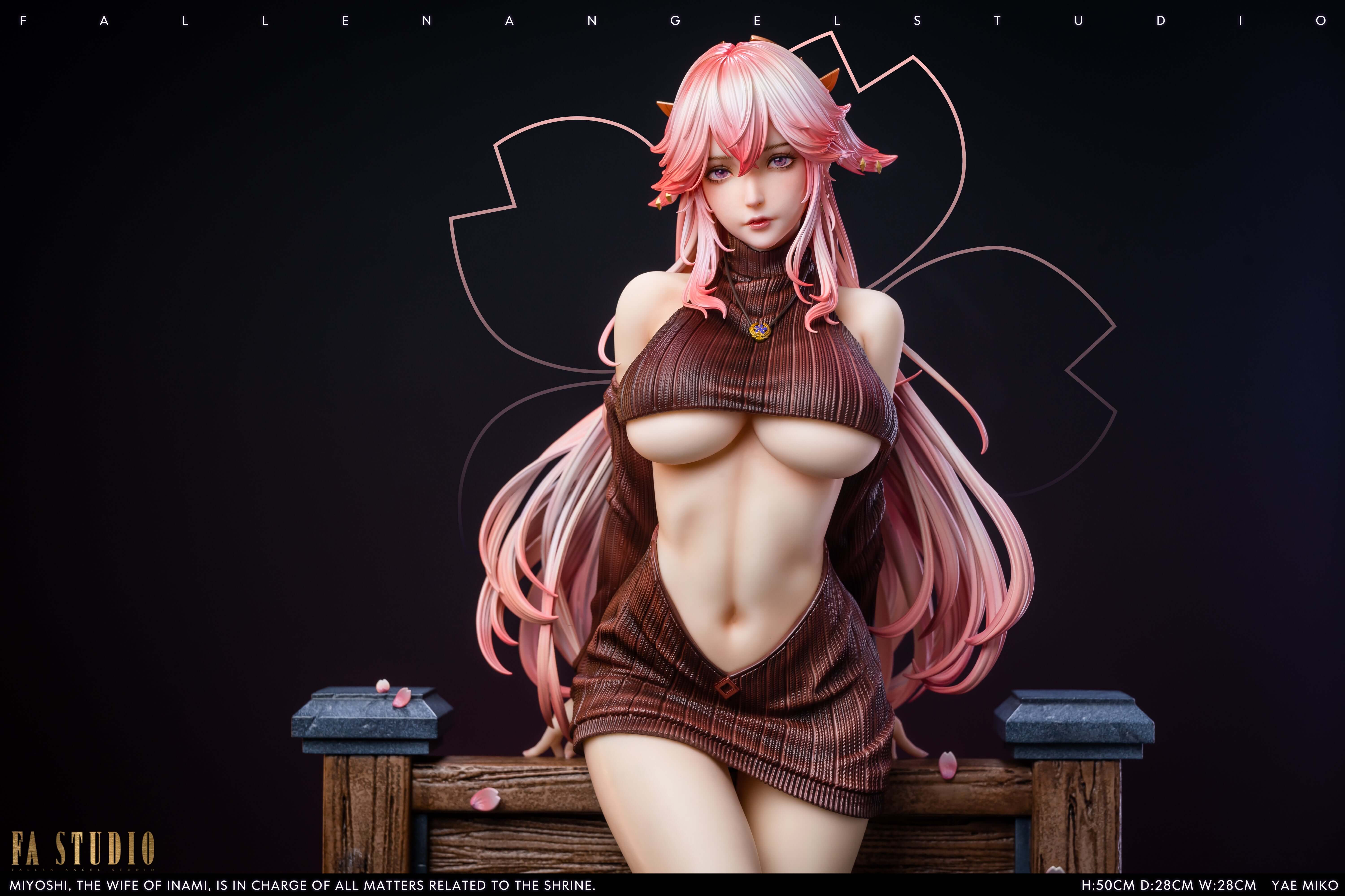 【Pre-order】Genshin Impact 1/4 Scale Yae Miko Leisurely afternoon- FA STUDIO