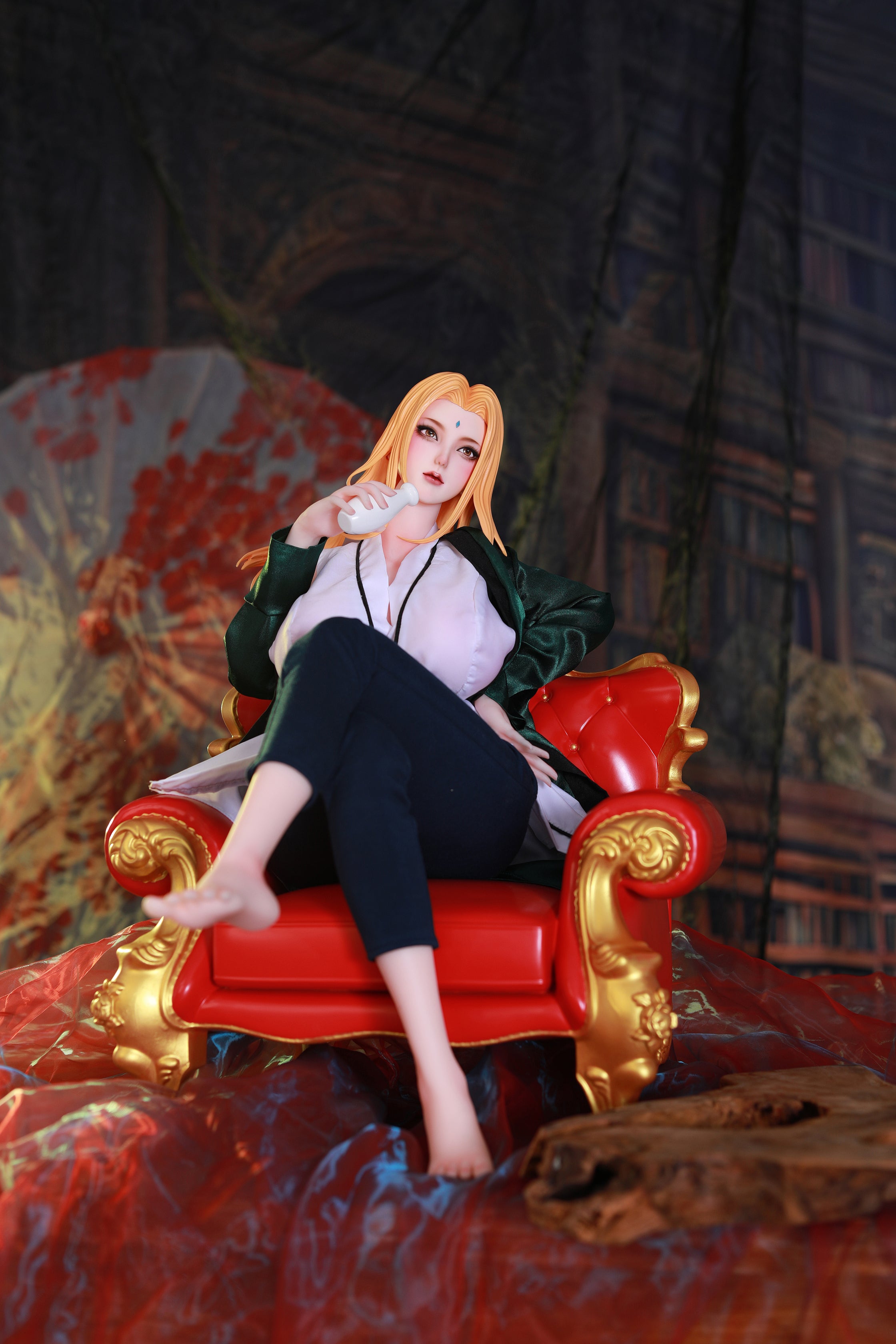 Tsunade Movable Silicone Sex Doll